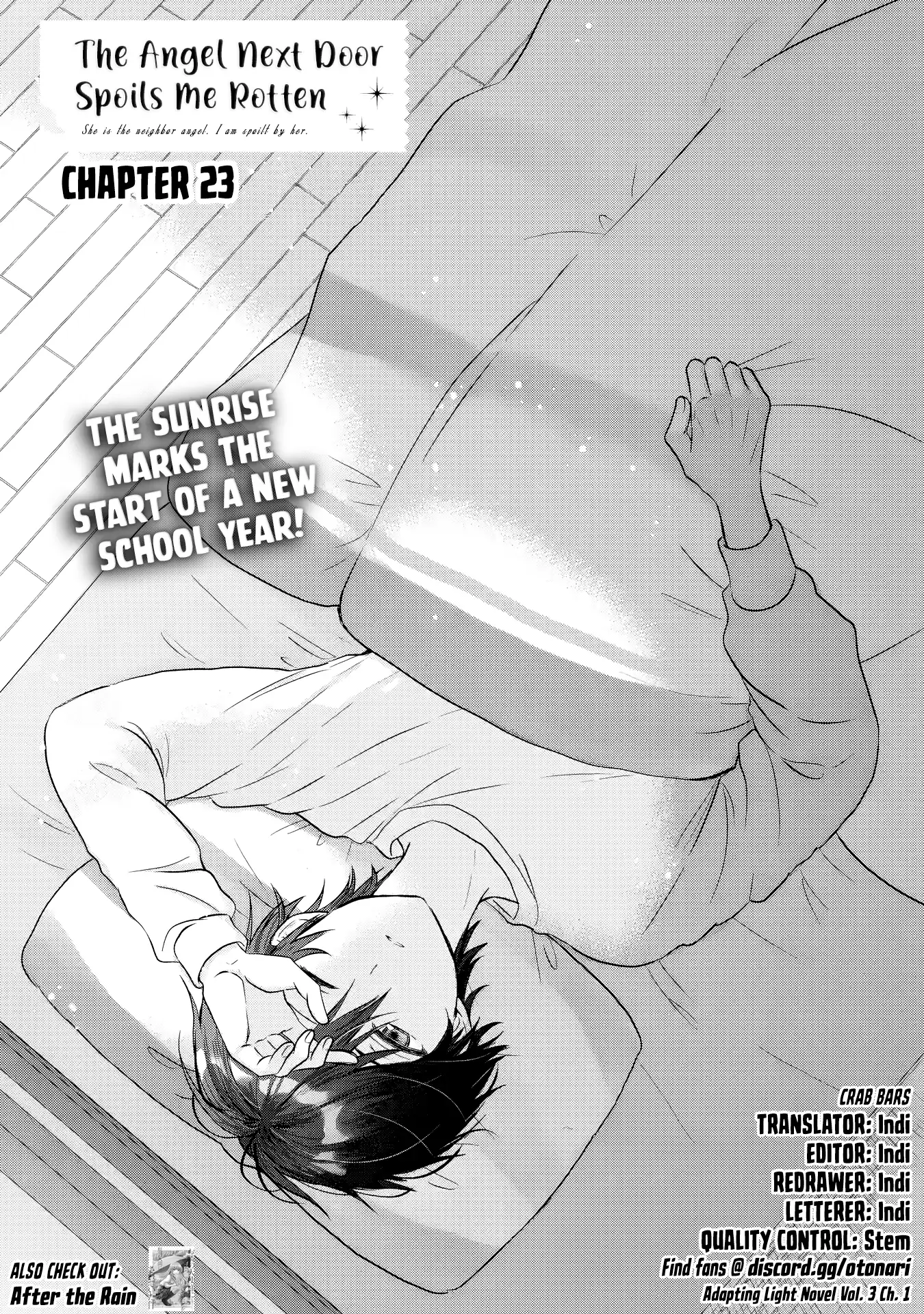The Angel Next Door Spoils Me Rotten Chapter 23.1 - page 1