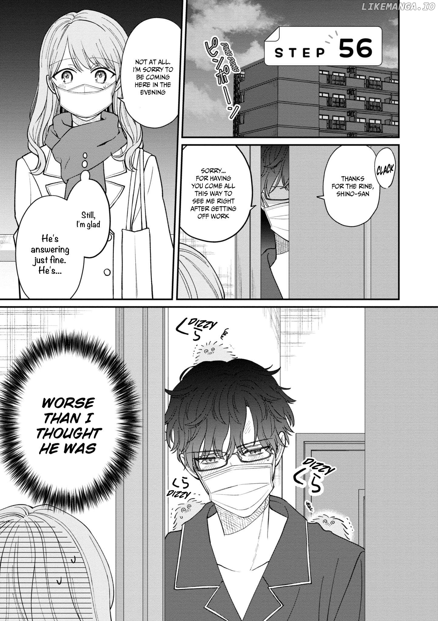 The New-Hire Who Could "Read" Emotions and the Unsociable Senpai Chapter 56 - page 1