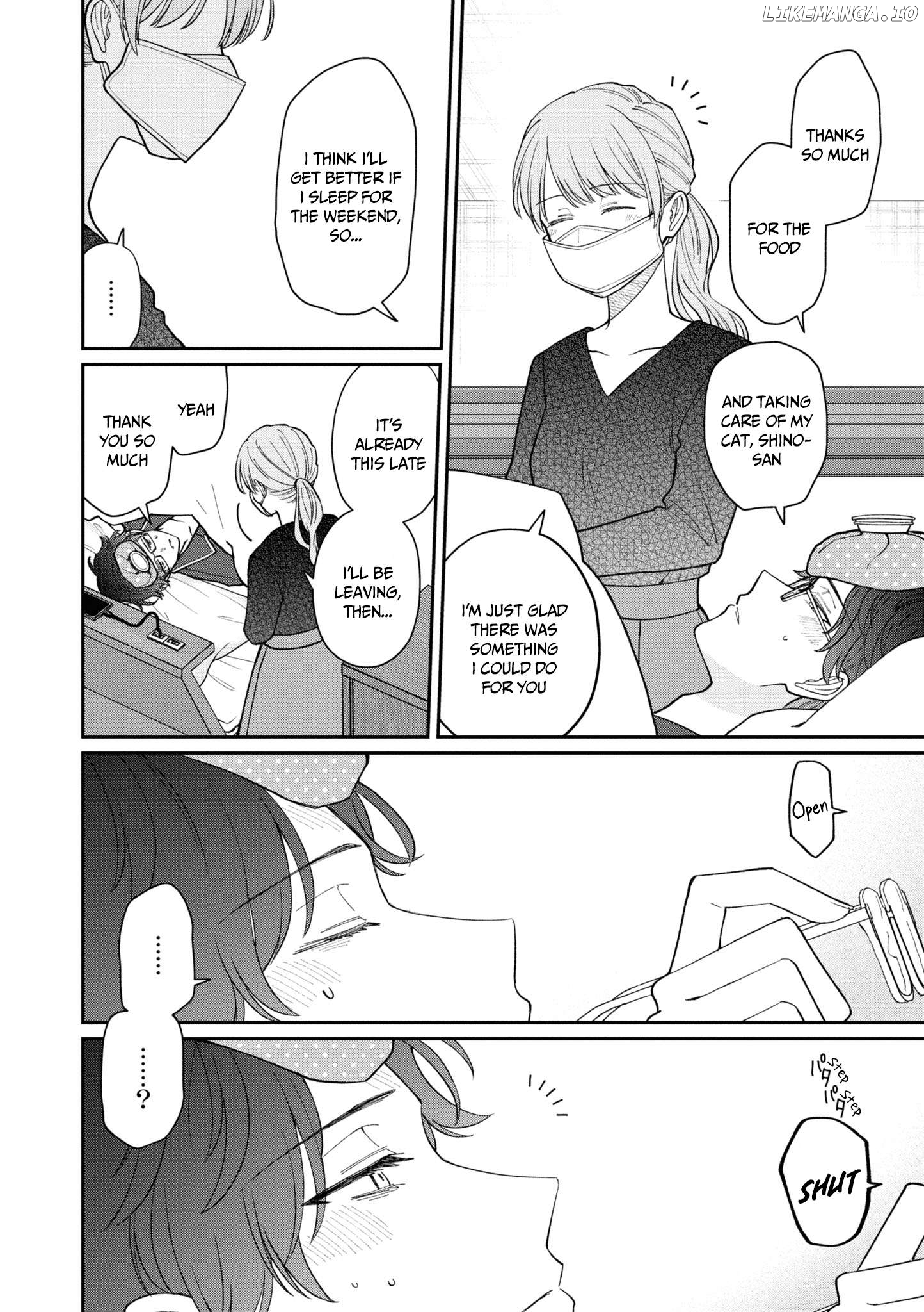The New-Hire Who Could "Read" Emotions and the Unsociable Senpai Chapter 56 - page 4
