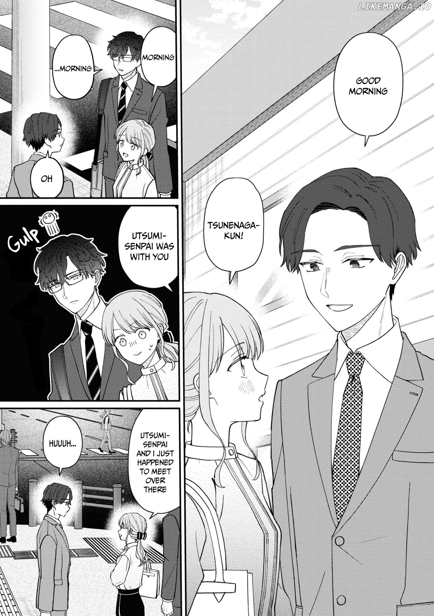 The New-Hire Who Could "Read" Emotions and the Unsociable Senpai Chapter 57 - page 3
