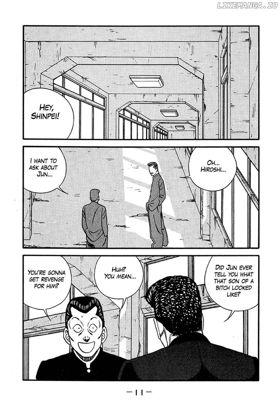 Be-Bop-Highschool Chapter 217 - page 11