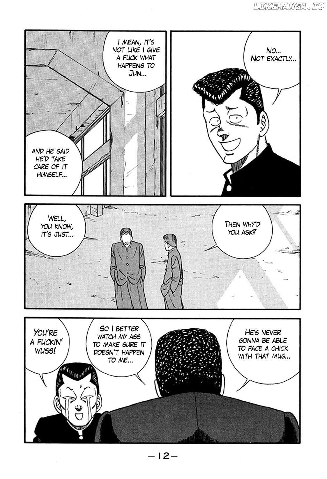 Be-Bop-Highschool Chapter 217 - page 12