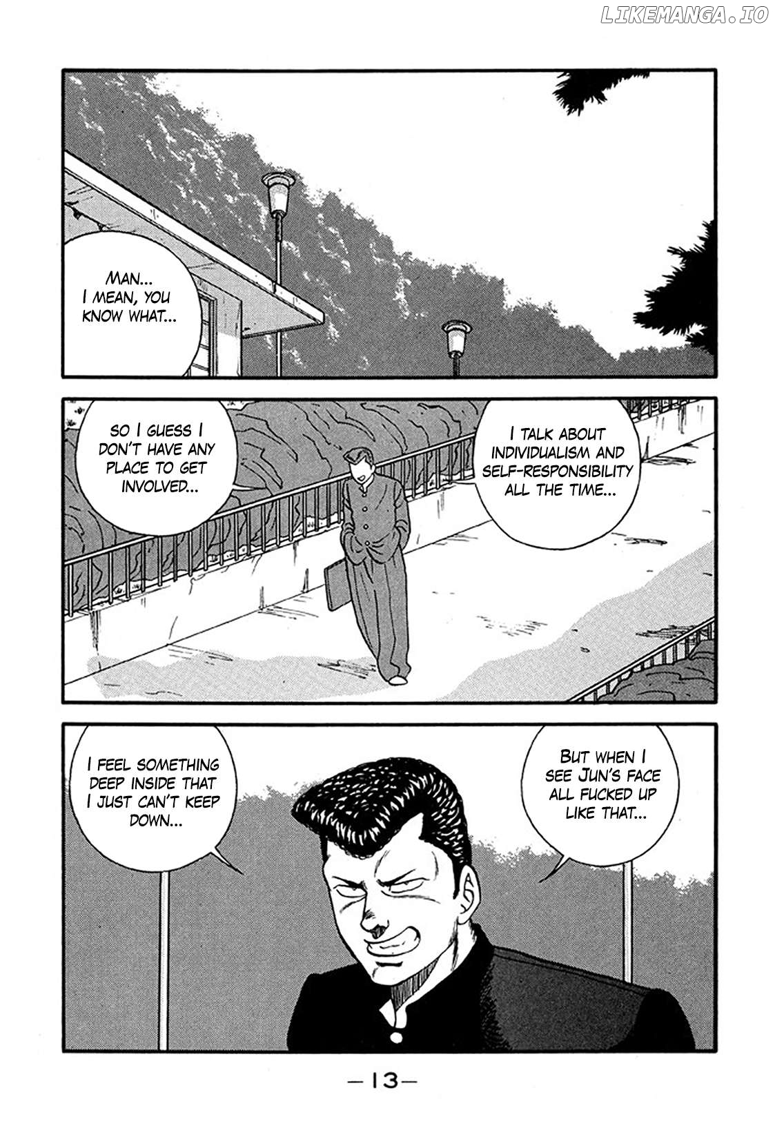 Be-Bop-Highschool Chapter 217 - page 13