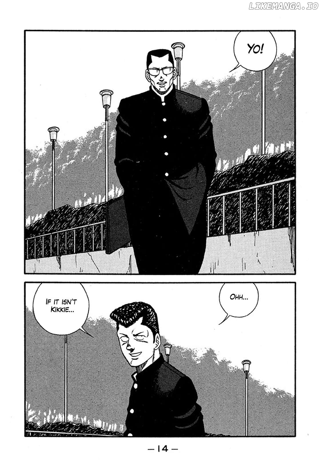 Be-Bop-Highschool Chapter 217 - page 14