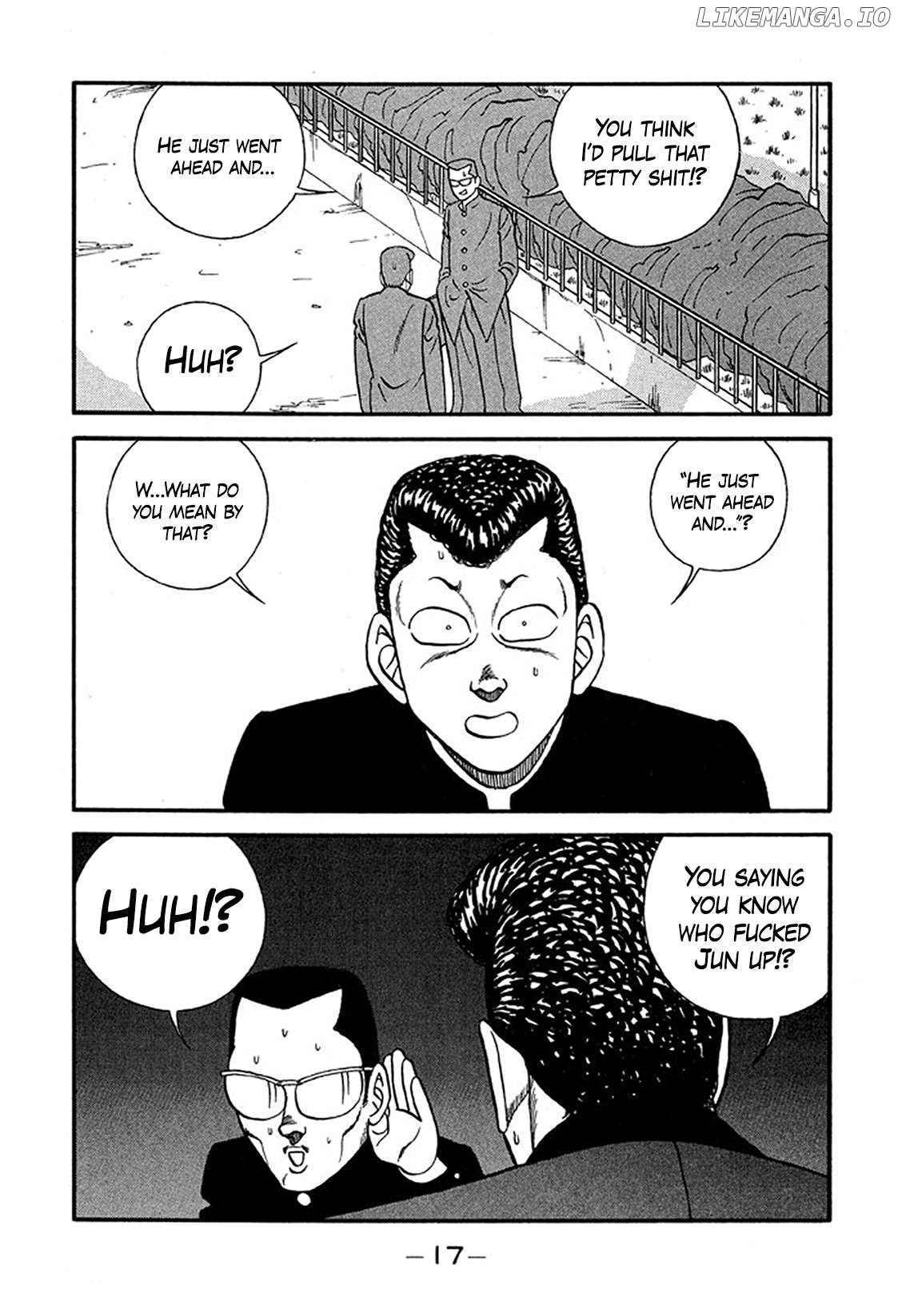 Be-Bop-Highschool Chapter 217 - page 17