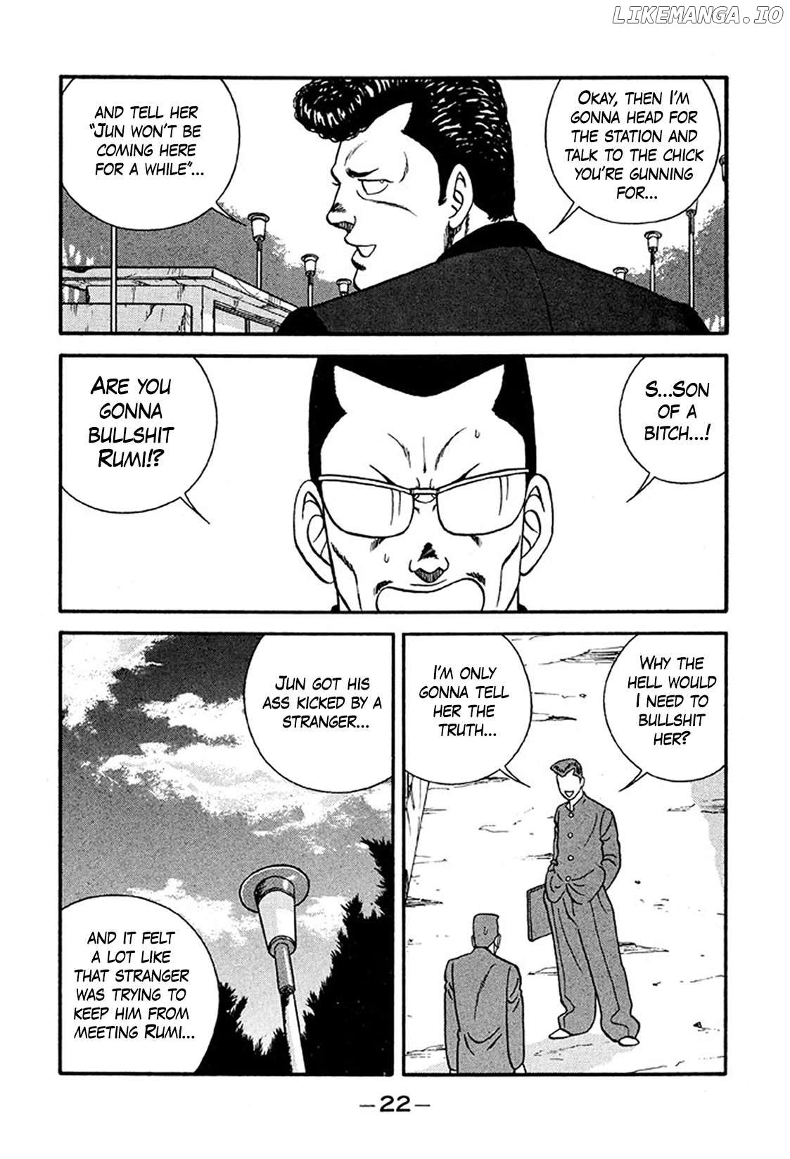 Be-Bop-Highschool Chapter 217 - page 22