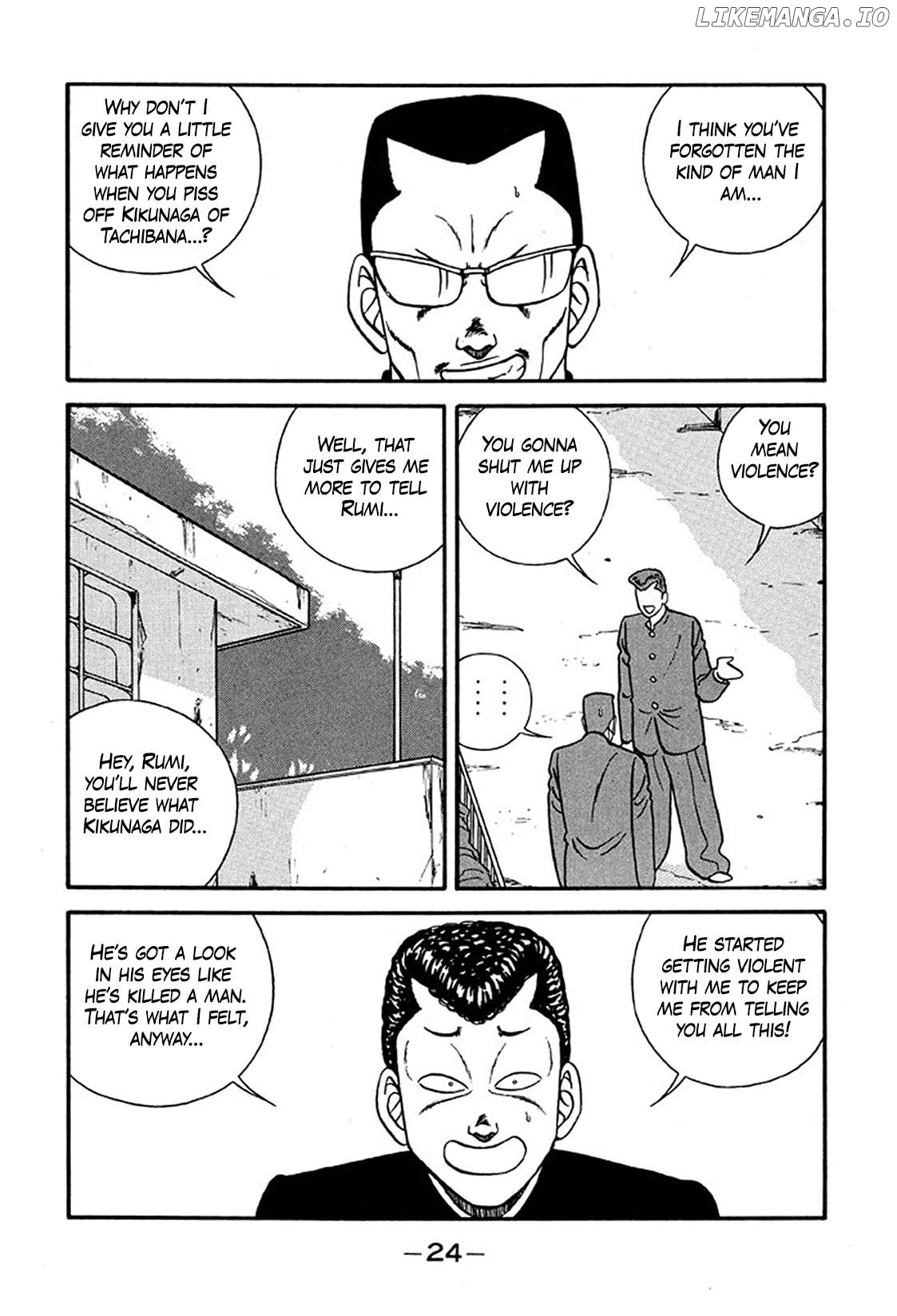 Be-Bop-Highschool Chapter 217 - page 24