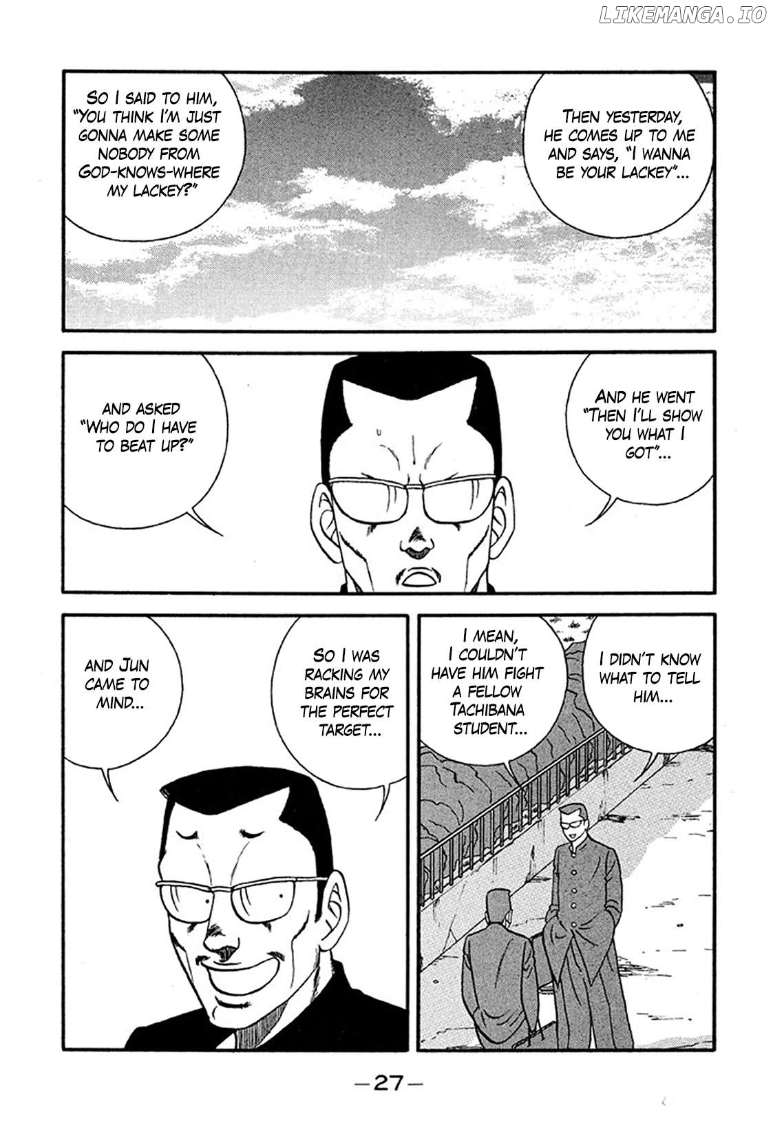 Be-Bop-Highschool Chapter 217 - page 27