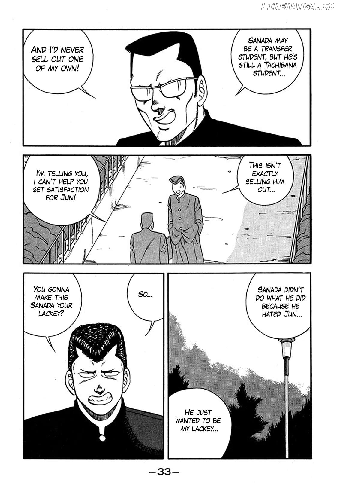 Be-Bop-Highschool Chapter 217 - page 33