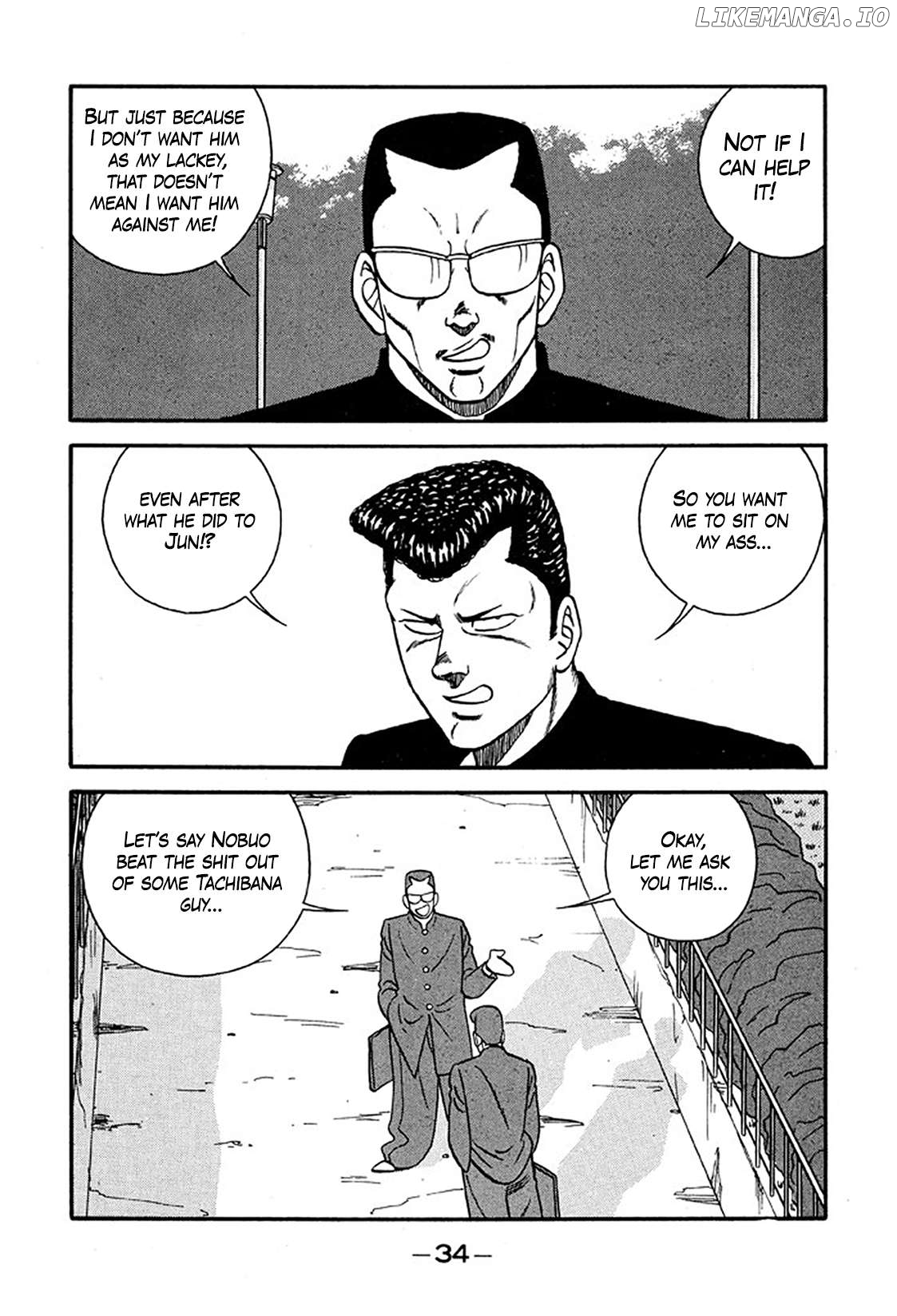 Be-Bop-Highschool Chapter 217 - page 34