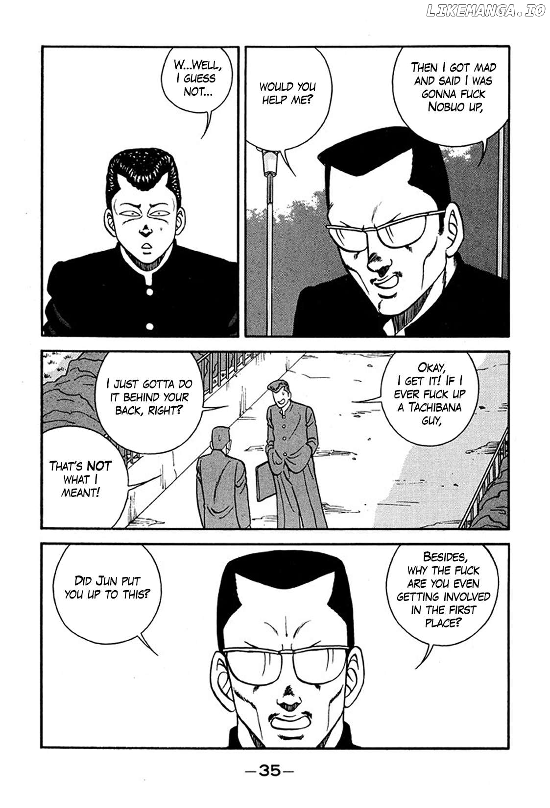 Be-Bop-Highschool Chapter 217 - page 35
