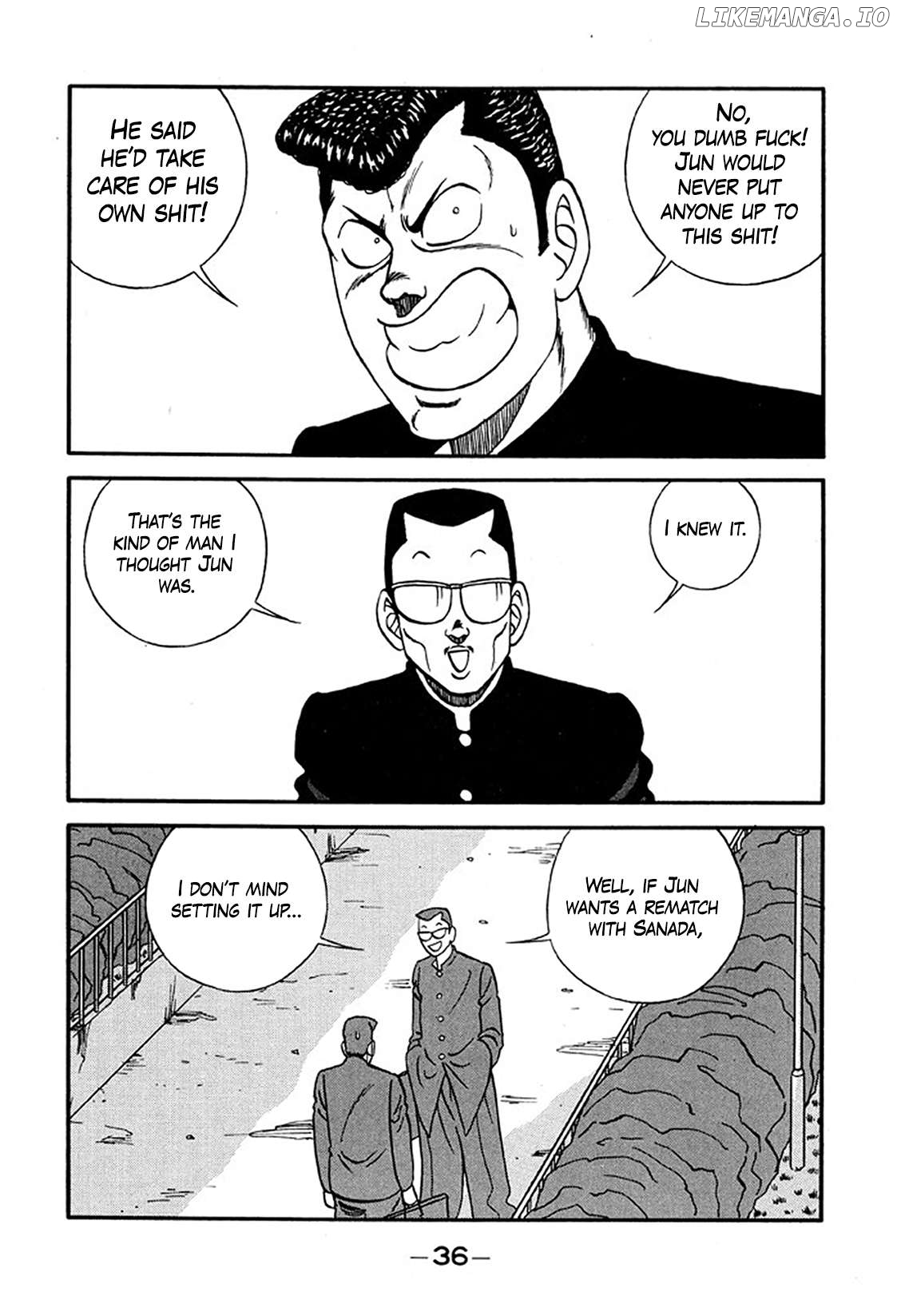 Be-Bop-Highschool Chapter 217 - page 36