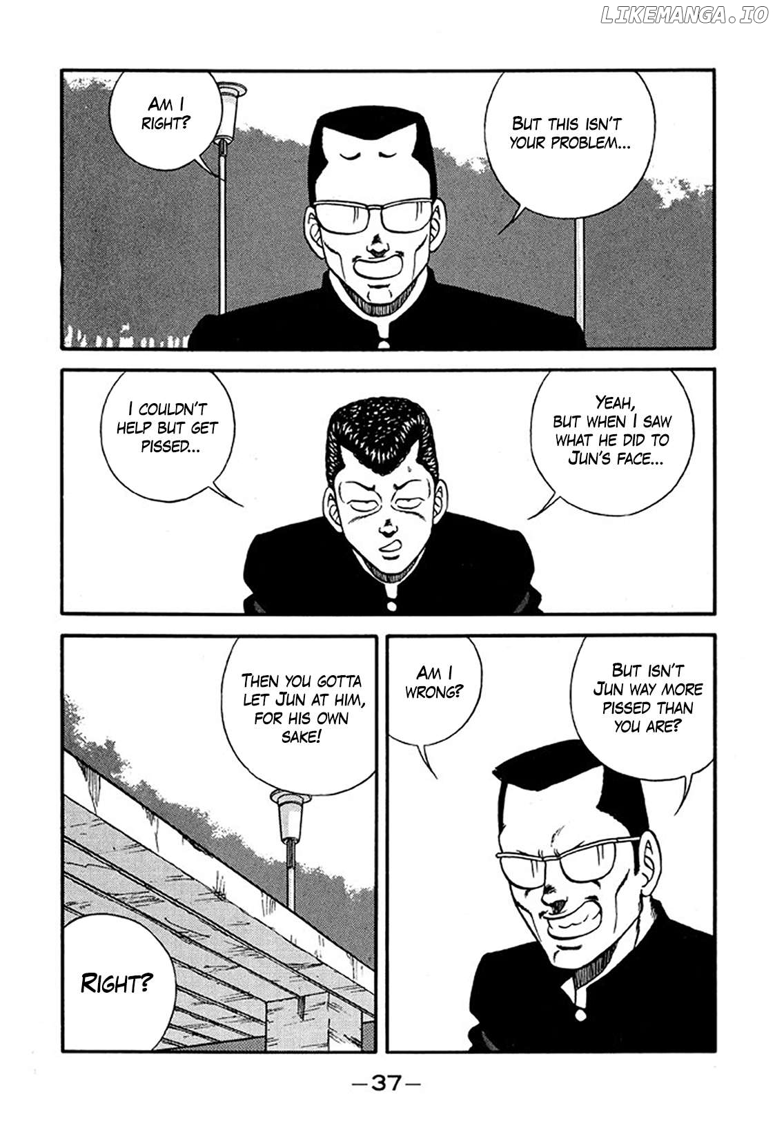 Be-Bop-Highschool Chapter 217 - page 37