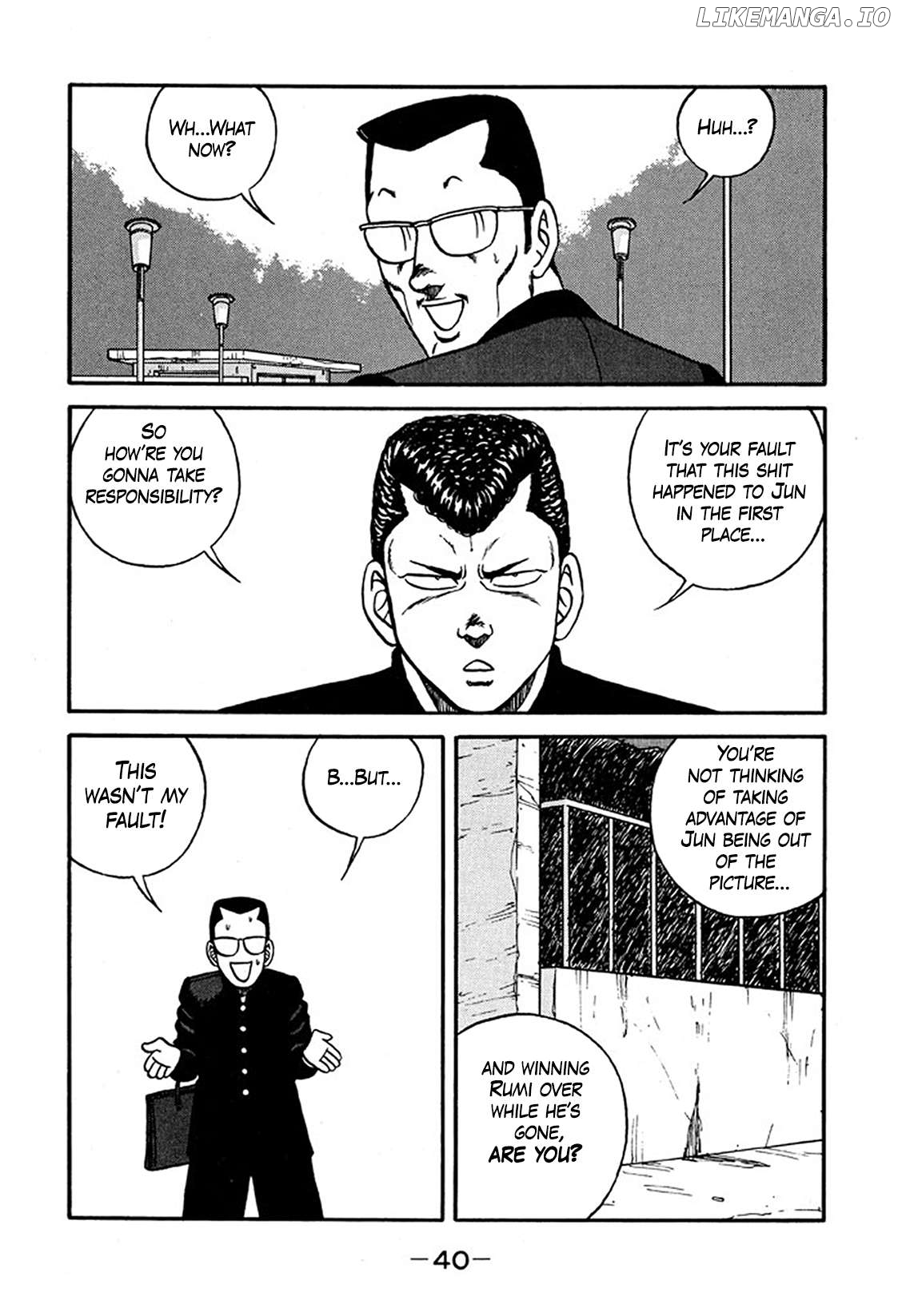 Be-Bop-Highschool Chapter 217 - page 40