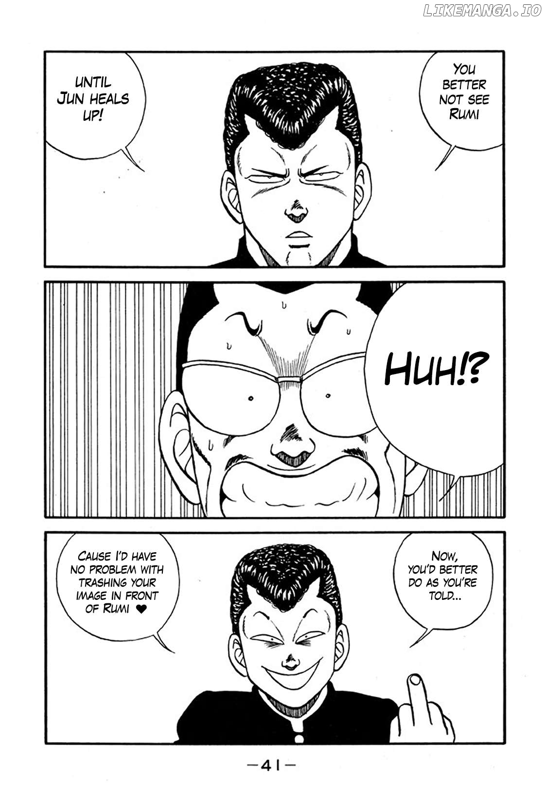 Be-Bop-Highschool Chapter 217 - page 41