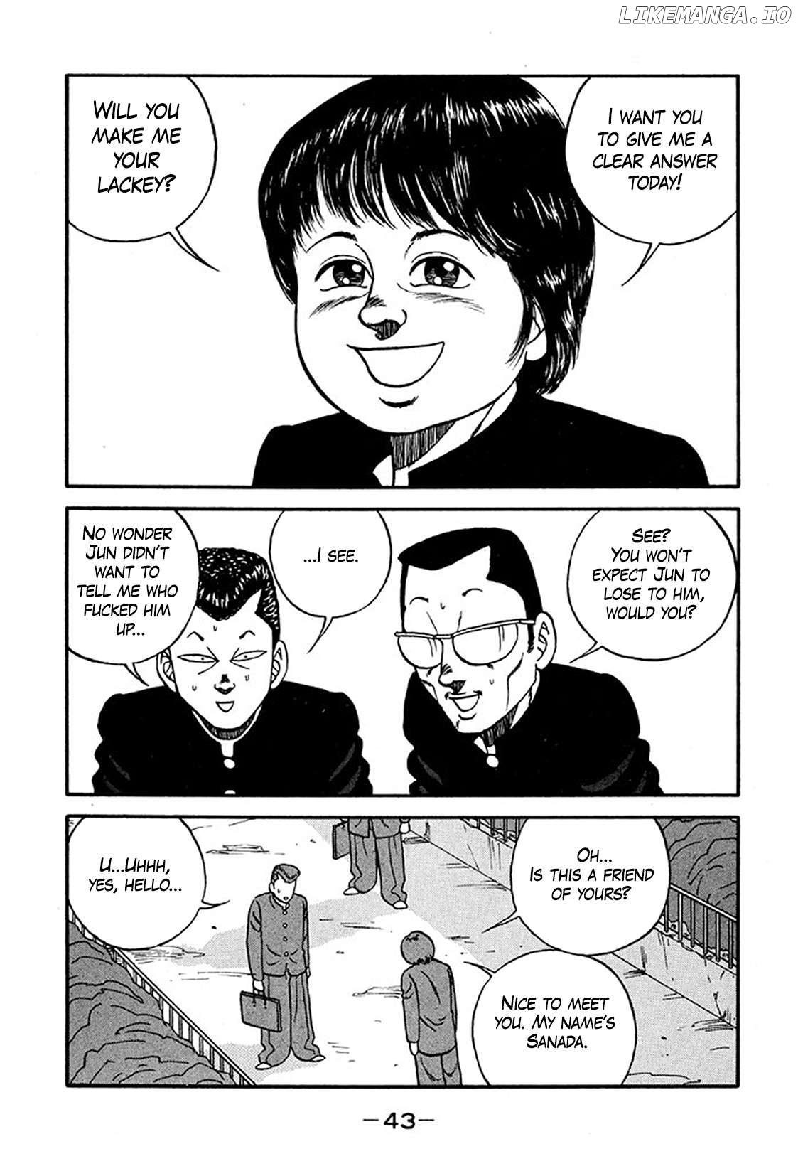 Be-Bop-Highschool Chapter 217 - page 43
