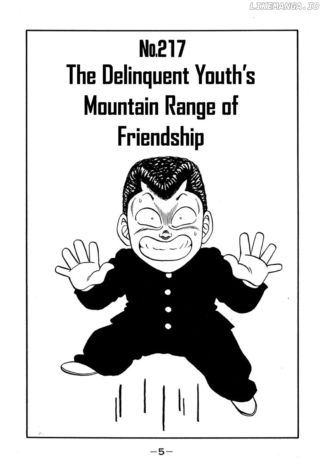 Be-Bop-Highschool Chapter 217 - page 5
