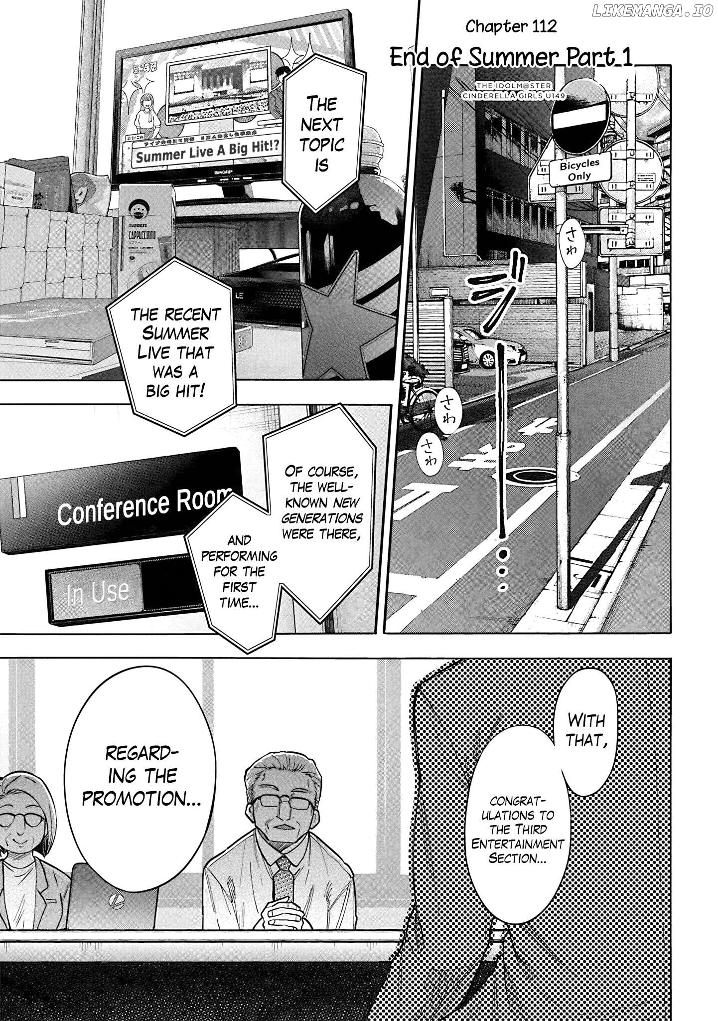 The Idolm@Ster Cinderella Girls - U149 Chapter 115 - page 1