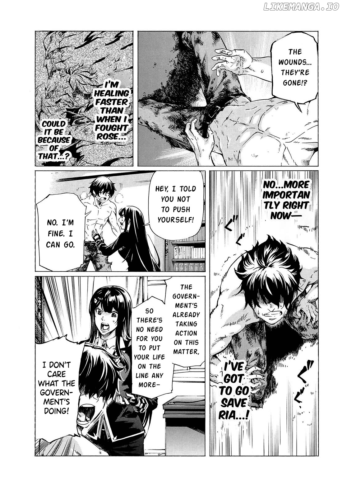 I Hit the Button for a Million Years and Before I Knew It, I Was the Strongest Chapter 30.1 - page 5