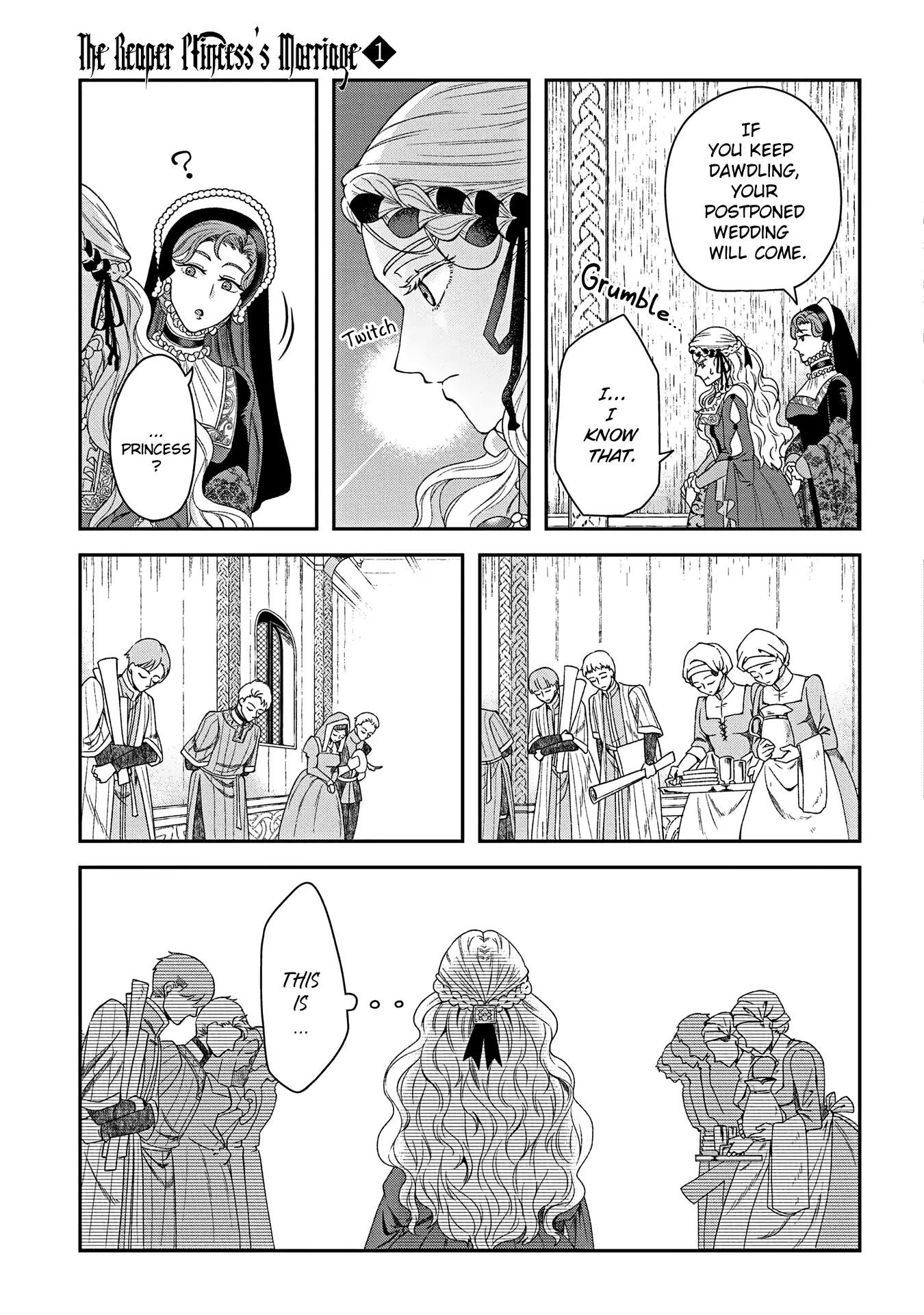 Shinigami Oujo No Kekkon Chapter 3 - page 11