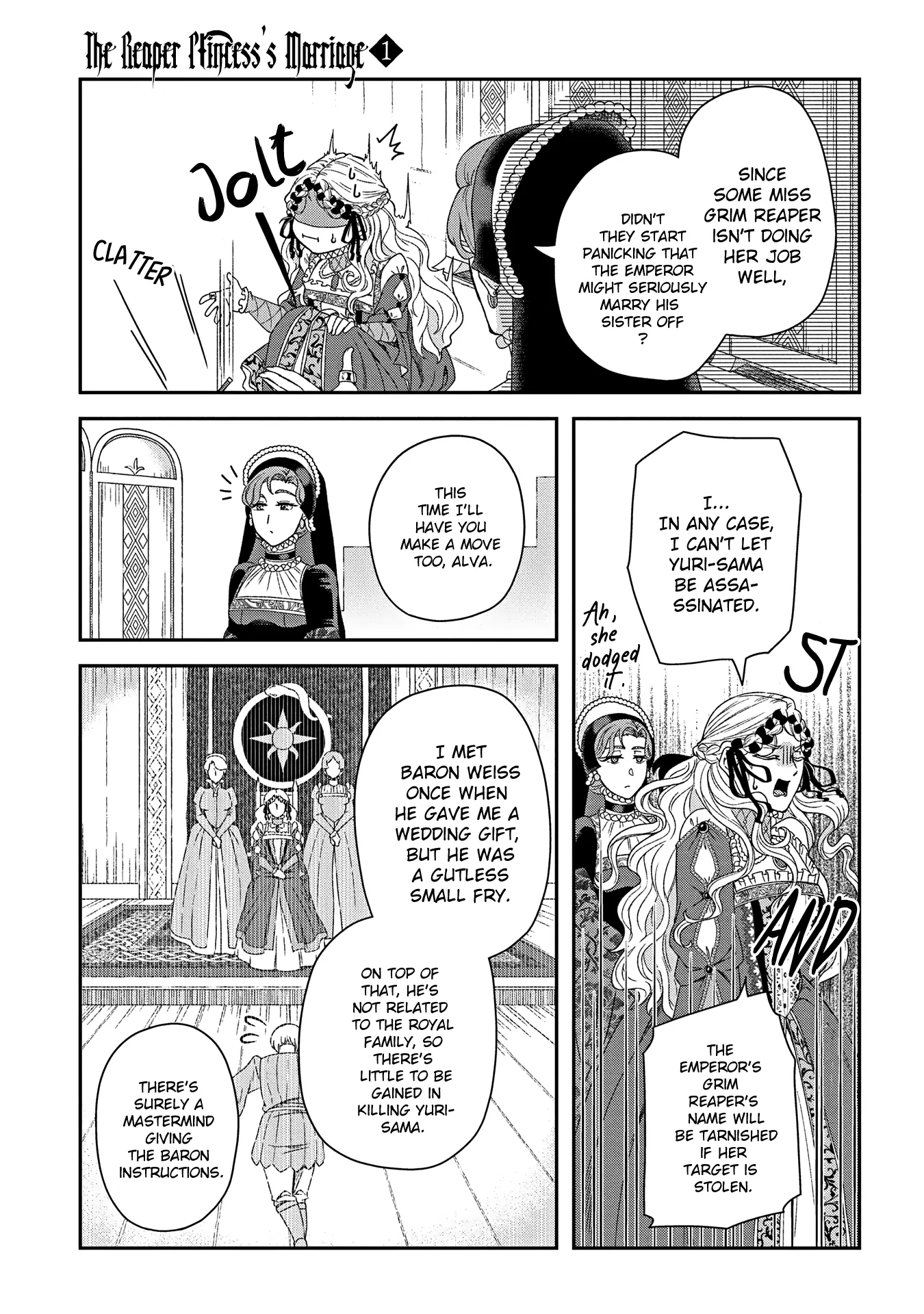 Shinigami Oujo No Kekkon Chapter 3 - page 17