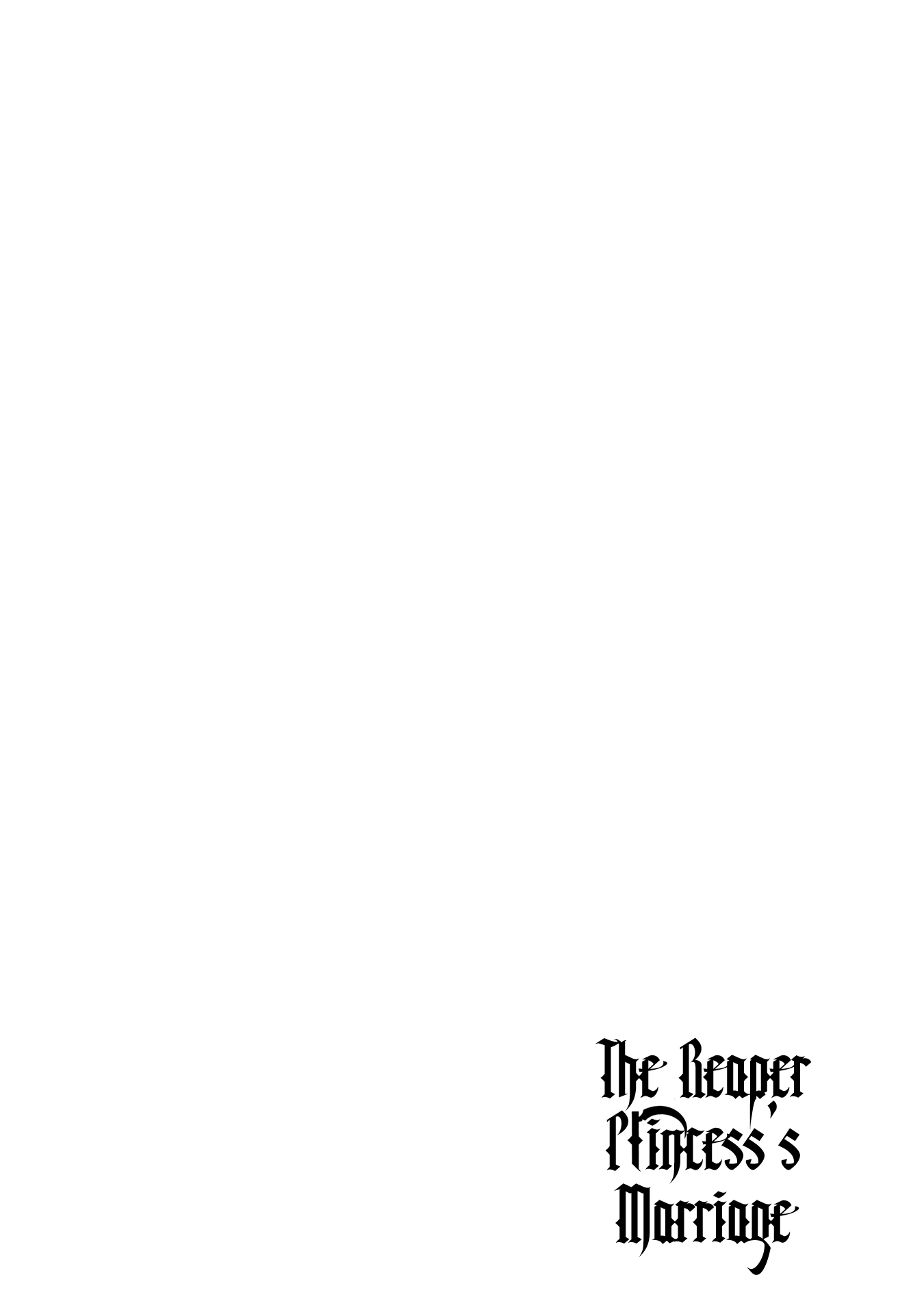 Shinigami Oujo No Kekkon Chapter 3 - page 2