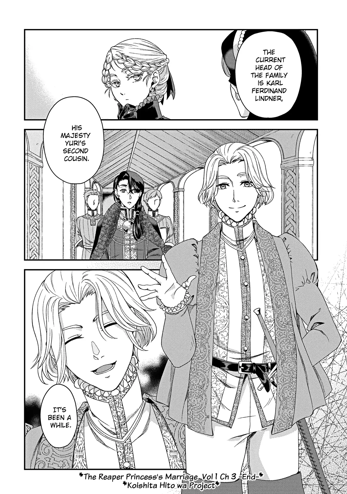 Shinigami Oujo No Kekkon Chapter 3 - page 32