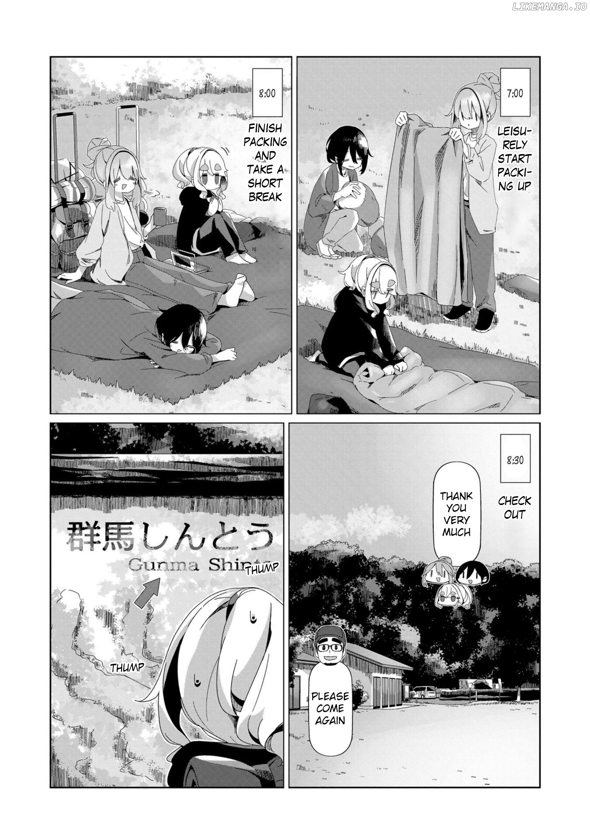 Yurucamp - Manga Chapter 96 - page 4