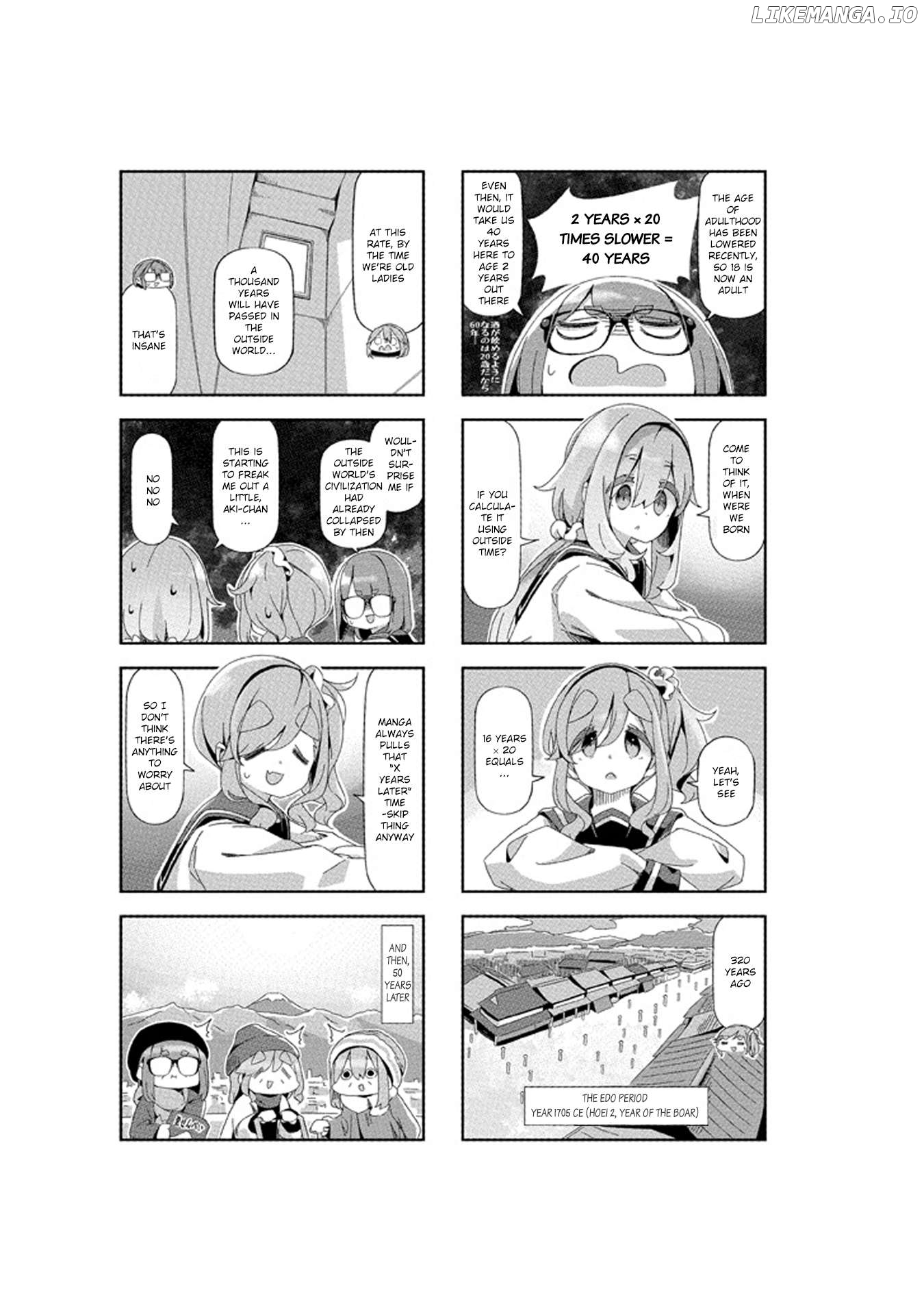Yurucamp - Manga Chapter 98.5 - page 5