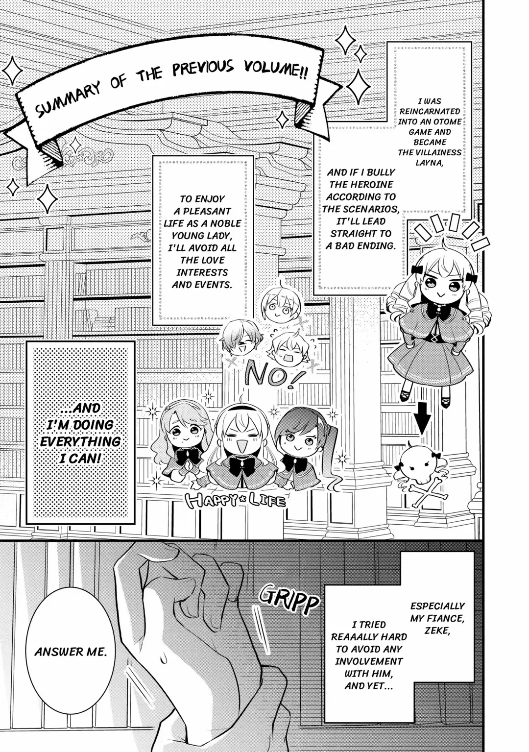 This Isn't The Time For The Villainess To Be Bullying The Heroine Chapter 8 - page 1