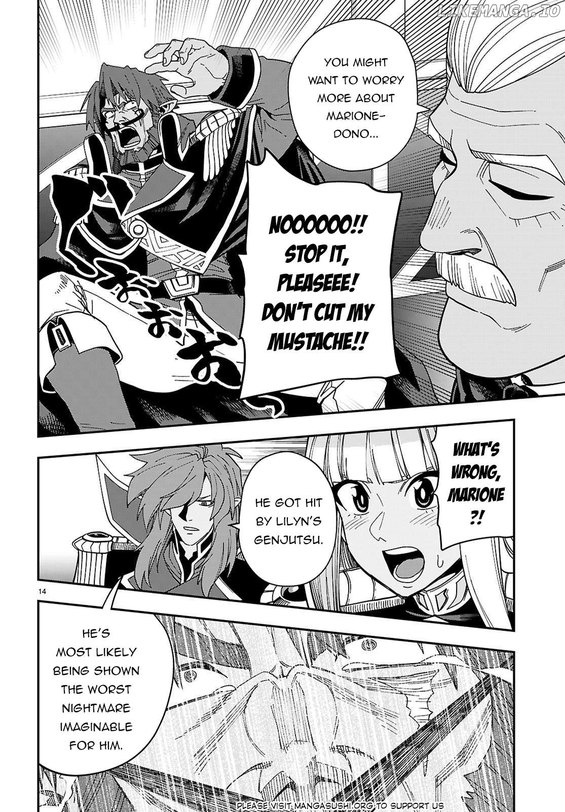 Konjiki no Moji Tsukai - Yuusha Yonin ni Makikomareta Unique Cheat Chapter 119 - page 17