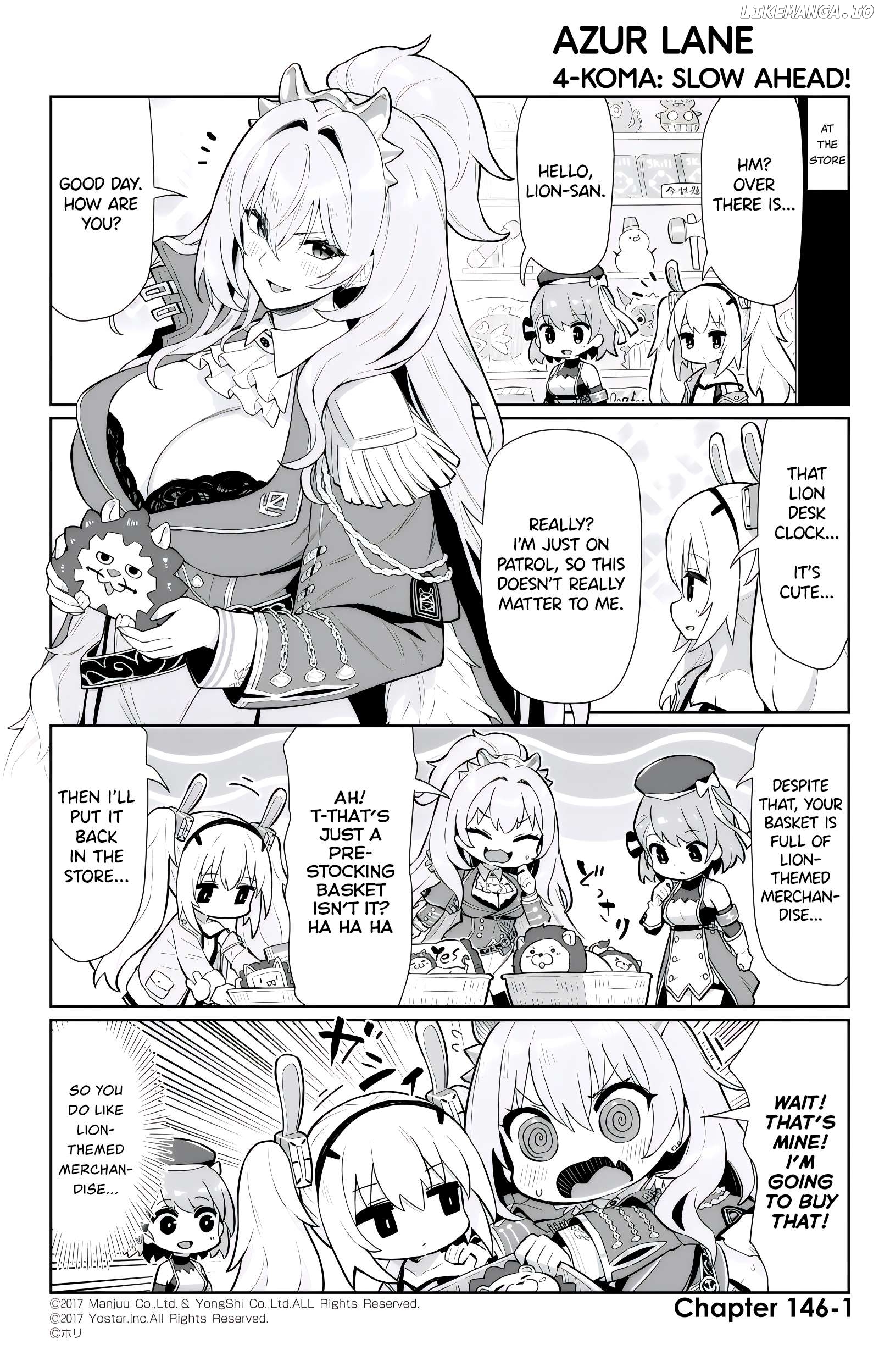 Azur Lane 4-Koma: Slow Ahead Chapter 146 - page 1