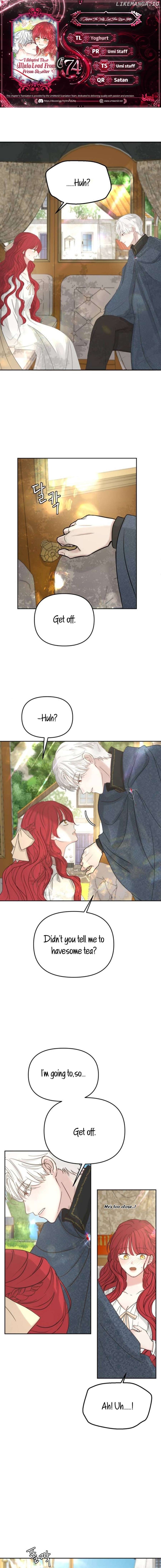 I Adopted a Male Lead From a Prison Shelter Chapter 74 - page 1