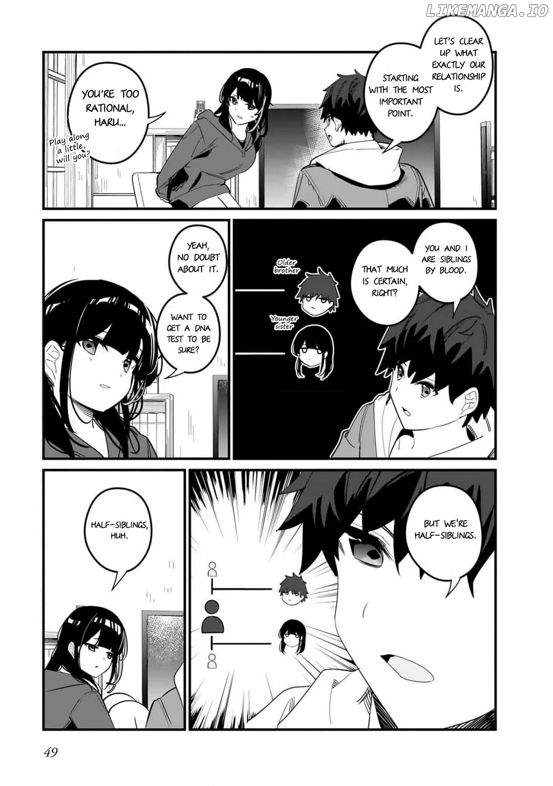 Imouto Wa Kanojo Ni Deki Nai No Ni Chapter 16 - page 9