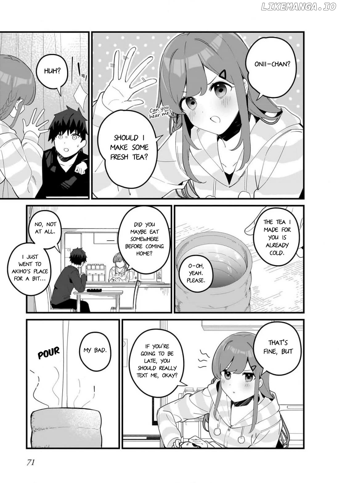 Imouto Wa Kanojo Ni Deki Nai No Ni Chapter 17 - page 13
