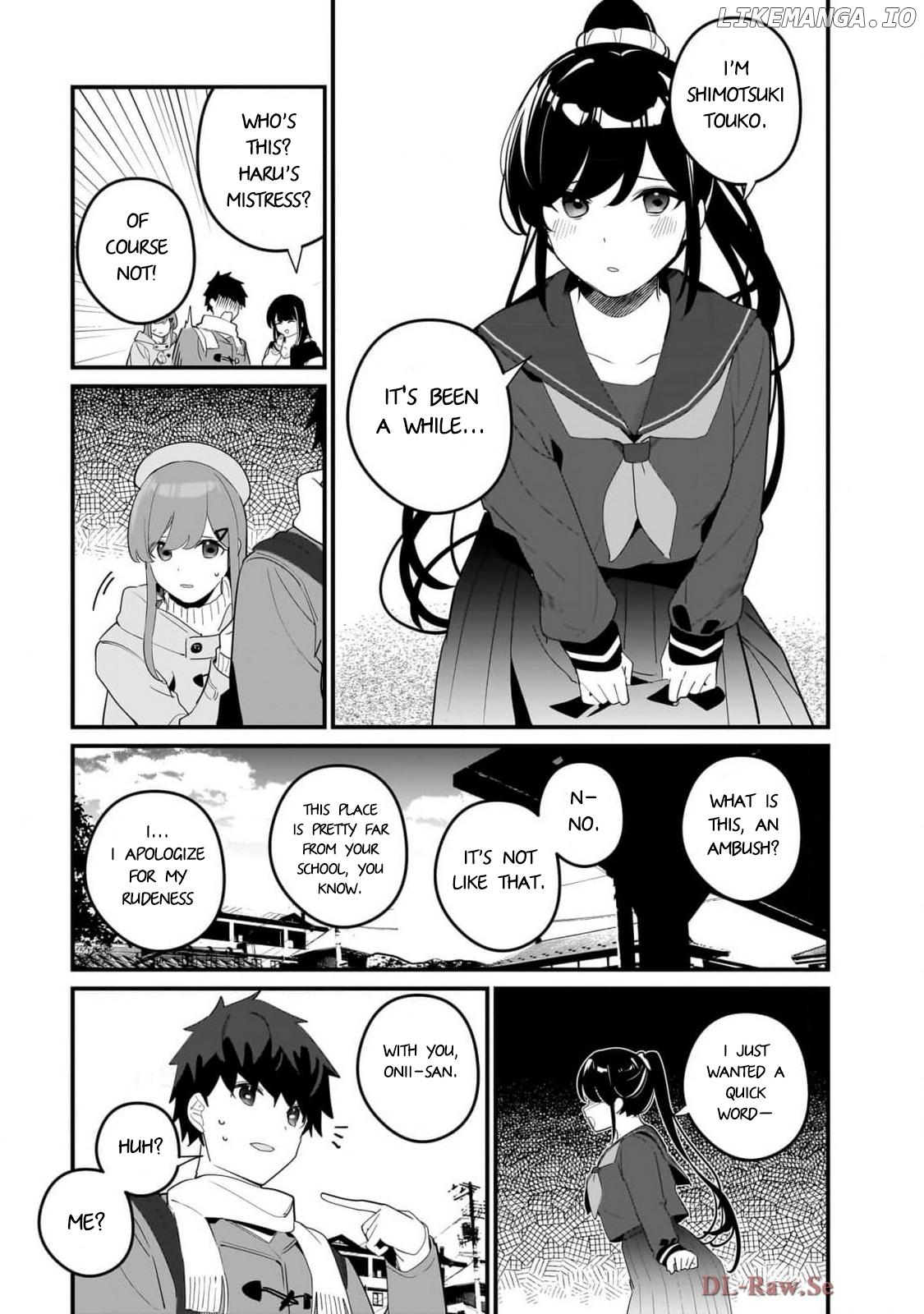 Imouto Wa Kanojo Ni Deki Nai No Ni Chapter 19 - page 11