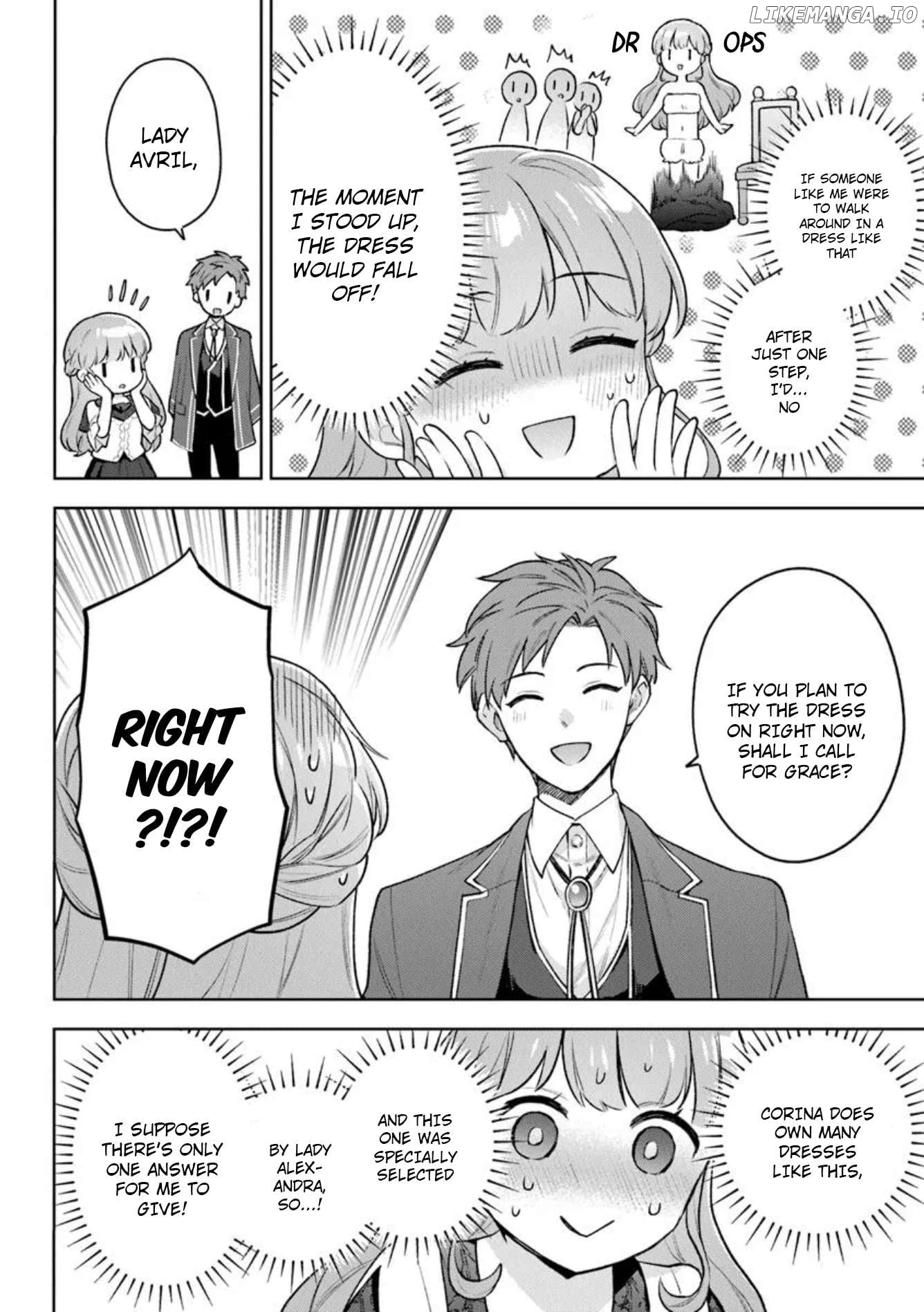 An Incompetent Woman Wants to Be a Villainess ~The Young Lady Who Married as a Substitute for Her Stepsister Didn't Notice the Duke's Doting~ Chapter 17 - page 2
