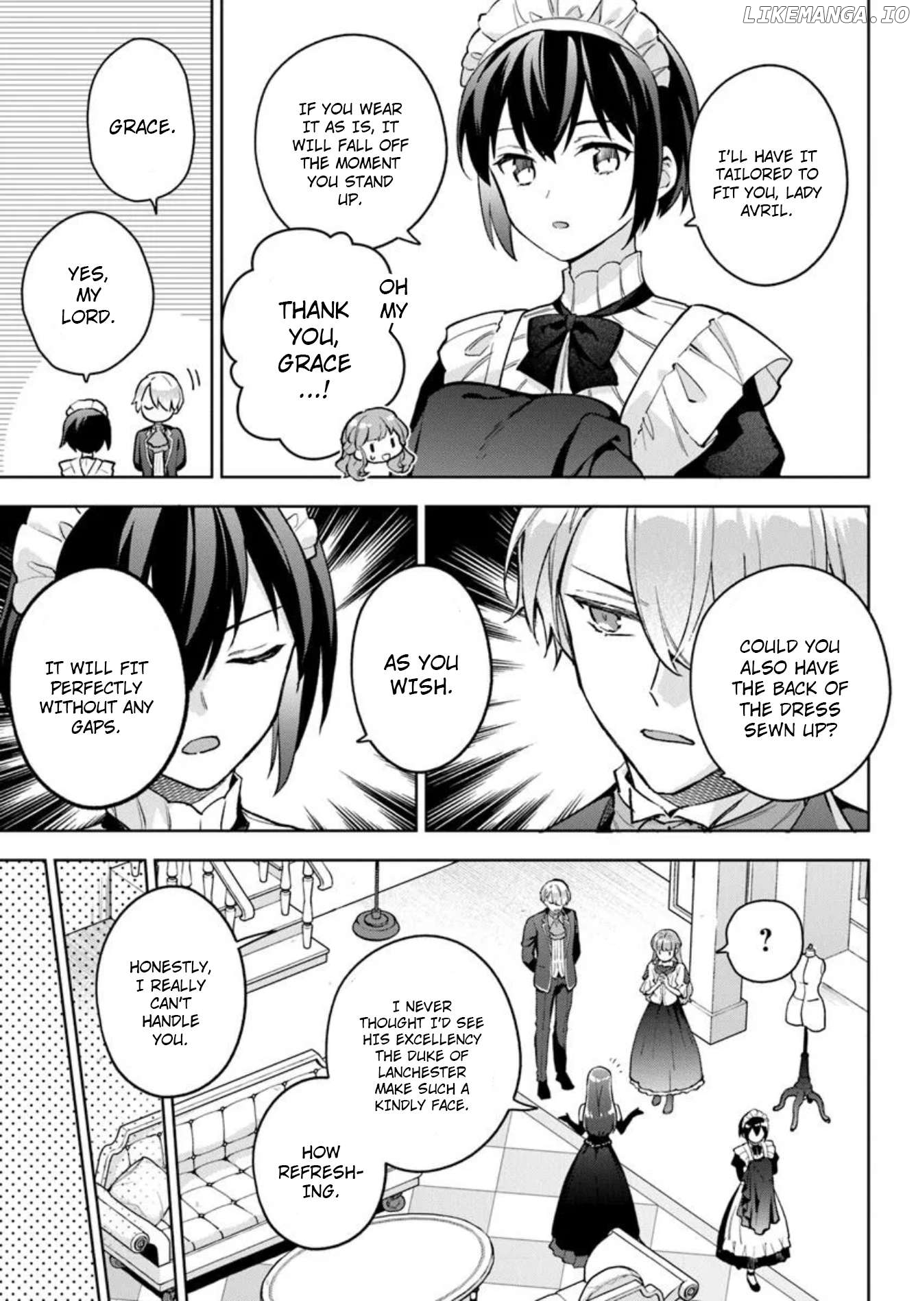 An Incompetent Woman Wants to Be a Villainess ~The Young Lady Who Married as a Substitute for Her Stepsister Didn't Notice the Duke's Doting~ Chapter 17 - page 5