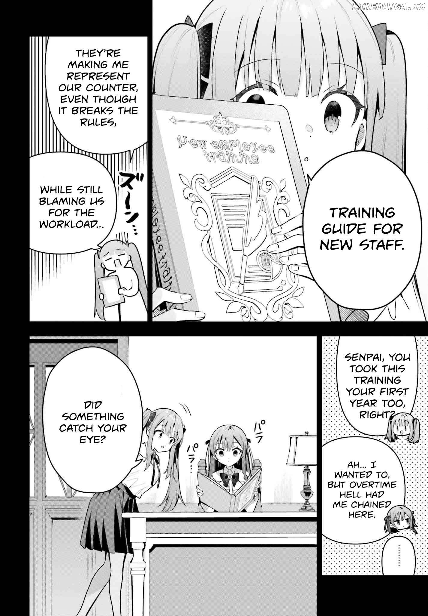 I’m the guild receptionist, but since I don’t want to work overtime, I think I’ll just solo the boss Chapter 41 - page 10