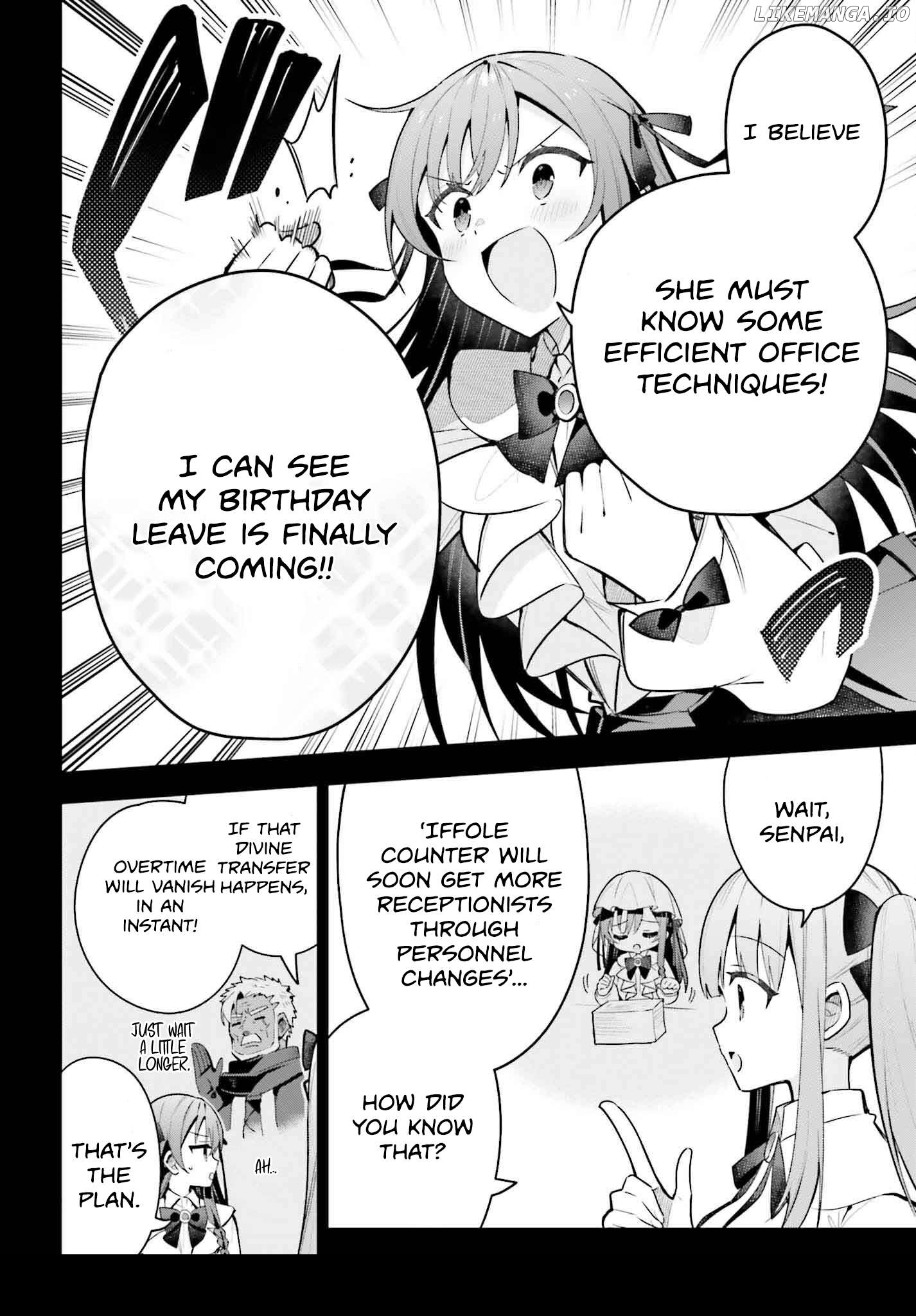 I’m the guild receptionist, but since I don’t want to work overtime, I think I’ll just solo the boss Chapter 41 - page 14
