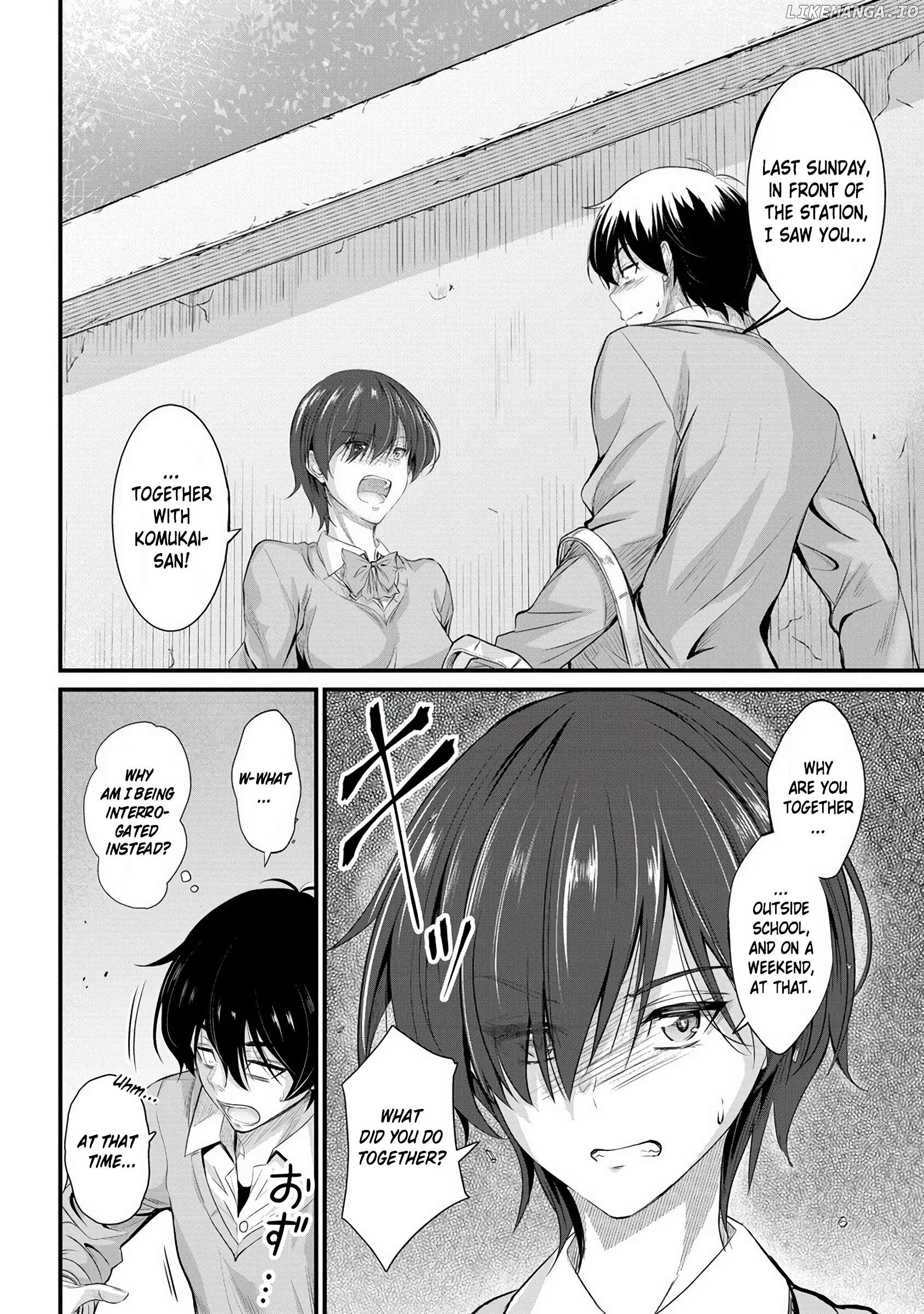 Osabori Jouzuna Komukai-San Wa Ore Wo Nogasanai!! Chapter 21 - page 9