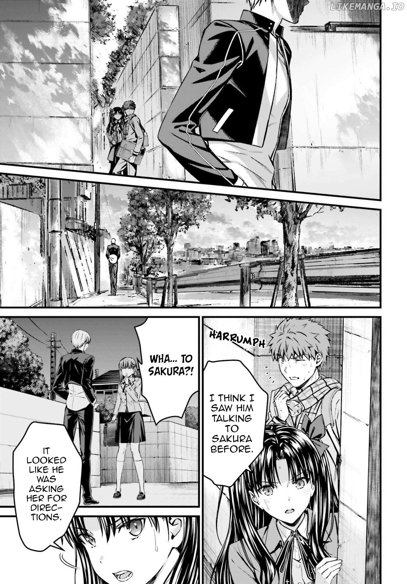 Fate/stay Night - Unlimited Blade Works Chapter 29.1 - page 16