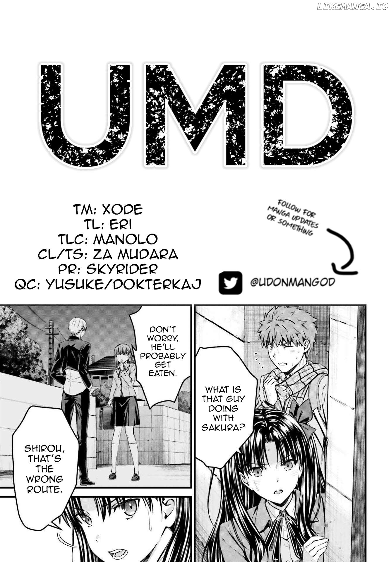 Fate/stay Night - Unlimited Blade Works Chapter 29.1 - page 22