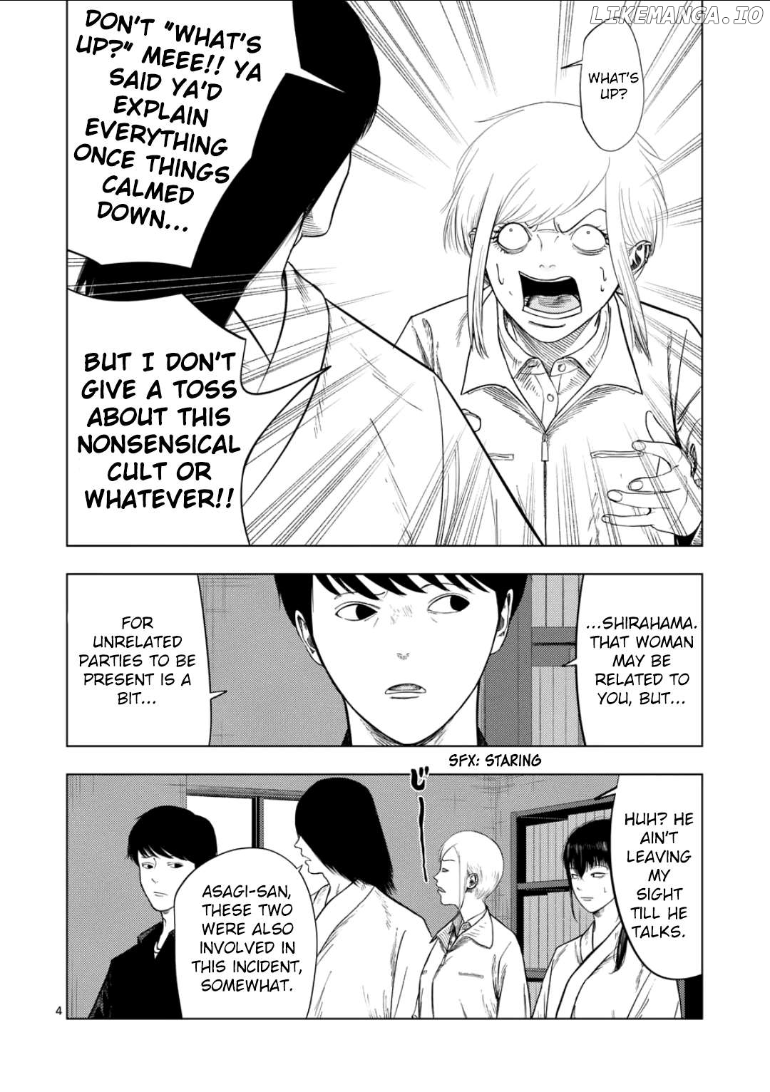 Ura Baito: Toubou Kinshi Chapter 203 - page 4