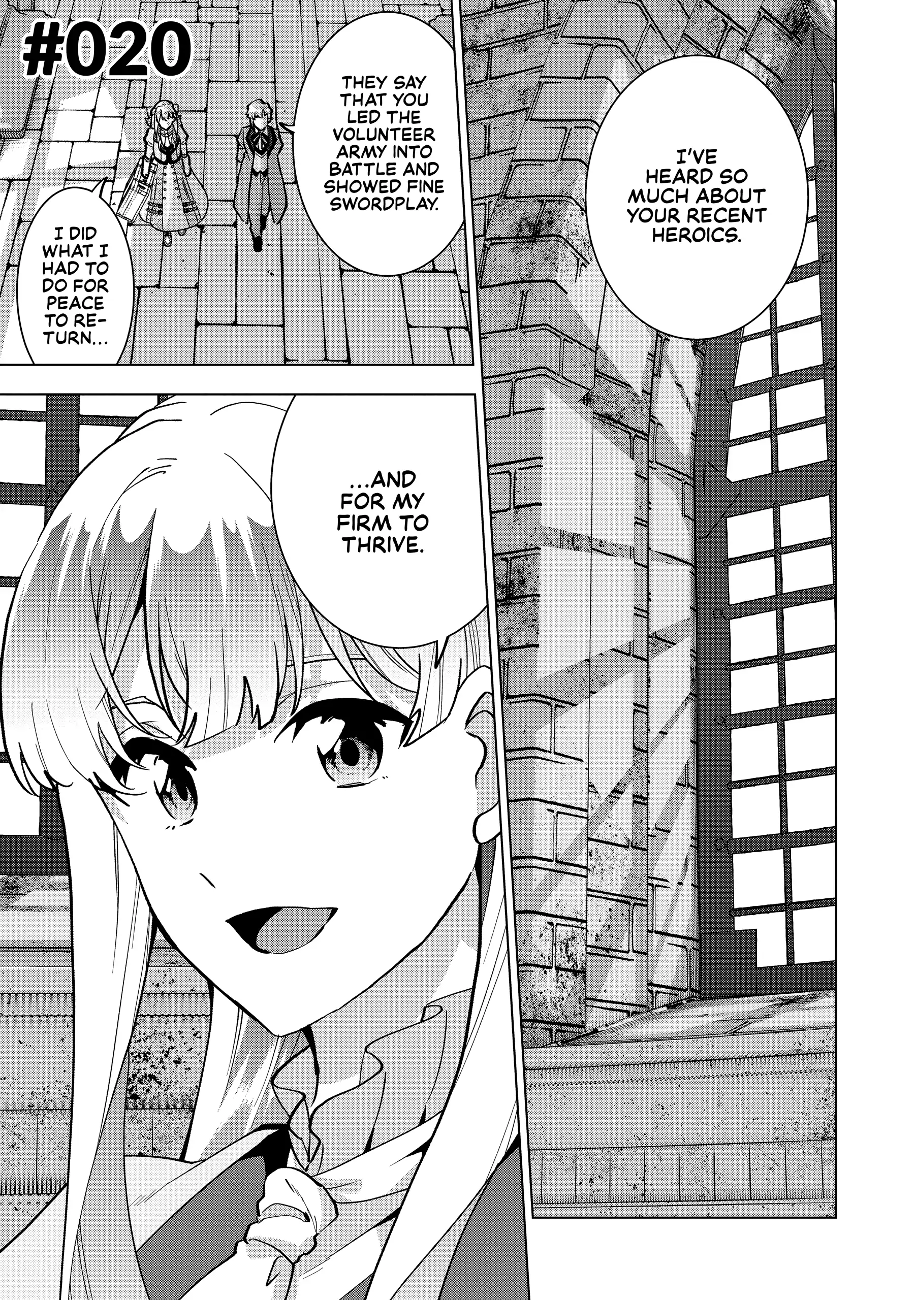 Buchigire Reijou Wa Houfuku Wo Chikaimashita. Chapter 20 - page 1
