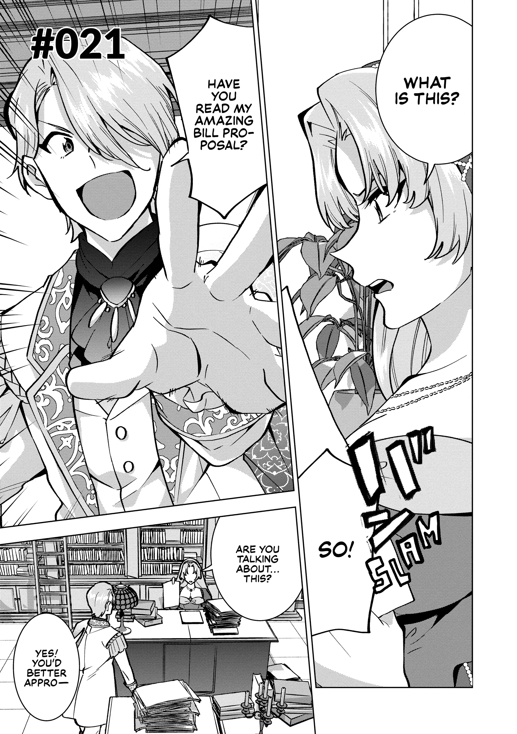 Buchigire Reijou Wa Houfuku Wo Chikaimashita. Chapter 21 - page 1