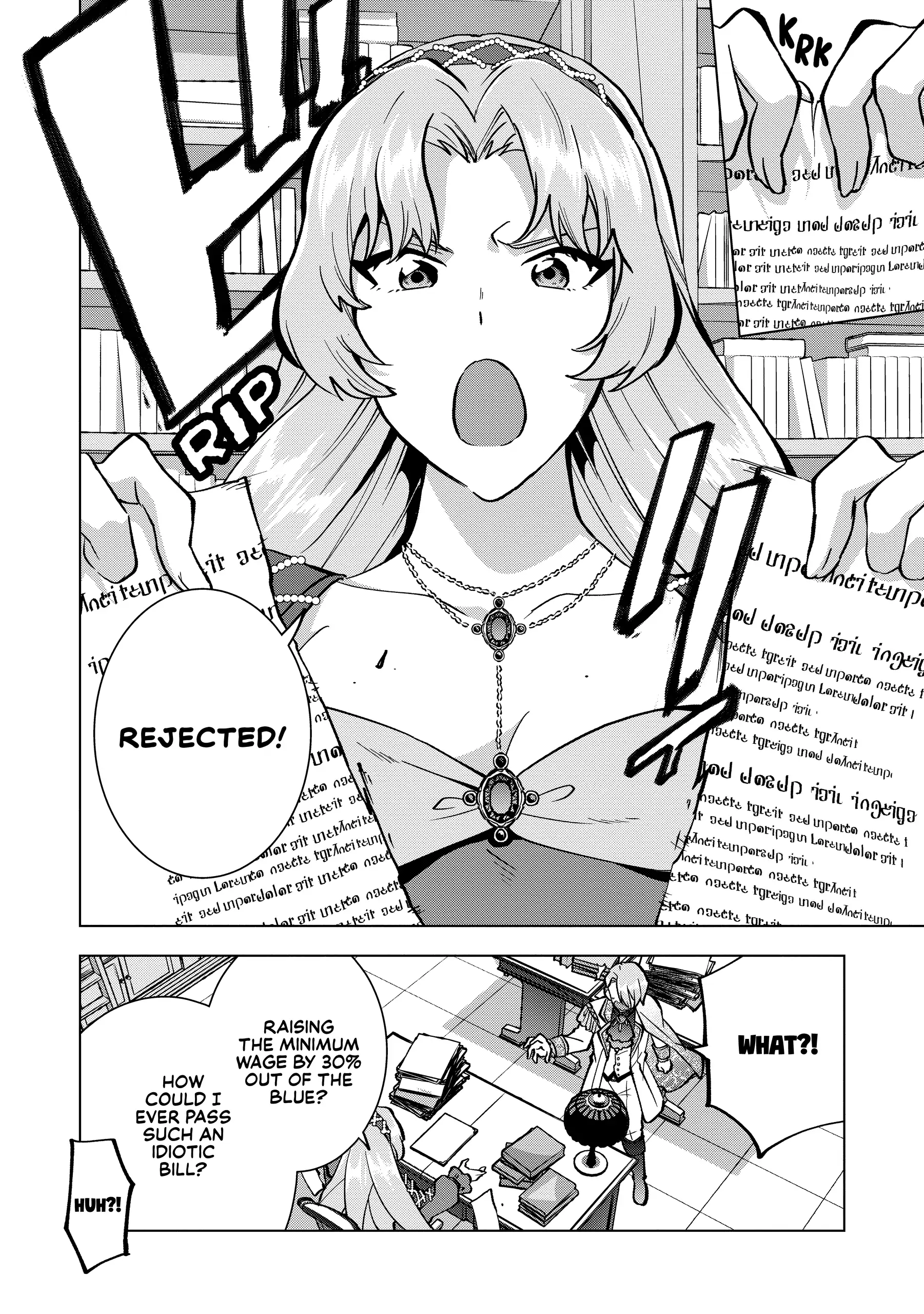 Buchigire Reijou Wa Houfuku Wo Chikaimashita. Chapter 21 - page 2
