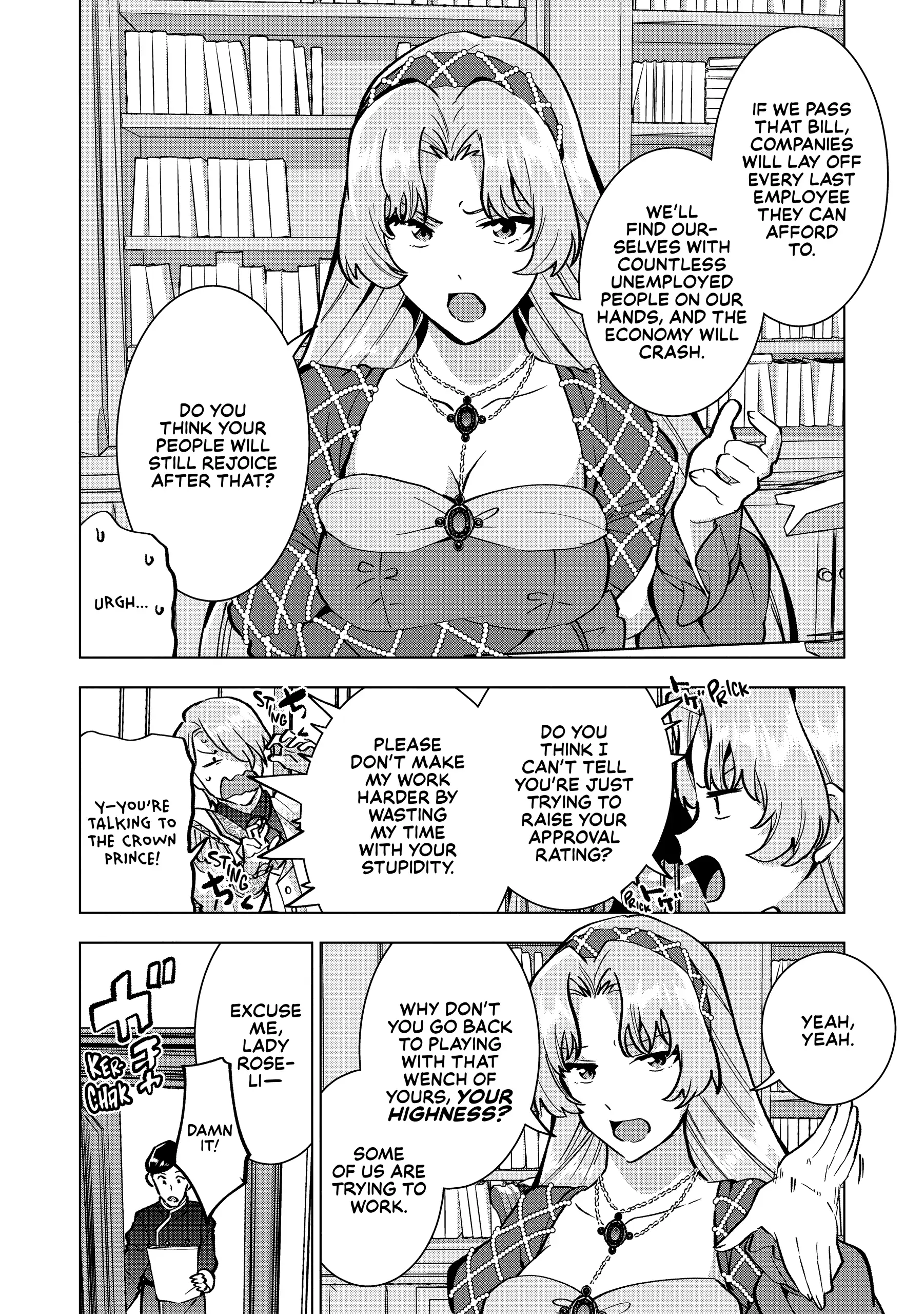 Buchigire Reijou Wa Houfuku Wo Chikaimashita. Chapter 21 - page 4