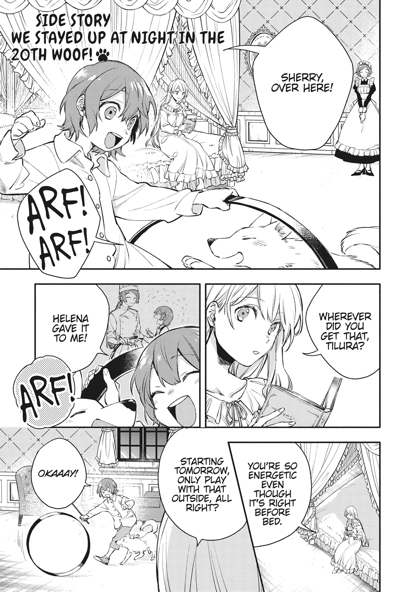 Even Dogs Go to Other Worlds: Life in Another World with My Beloved Hound Chapter 26.5 - page 3