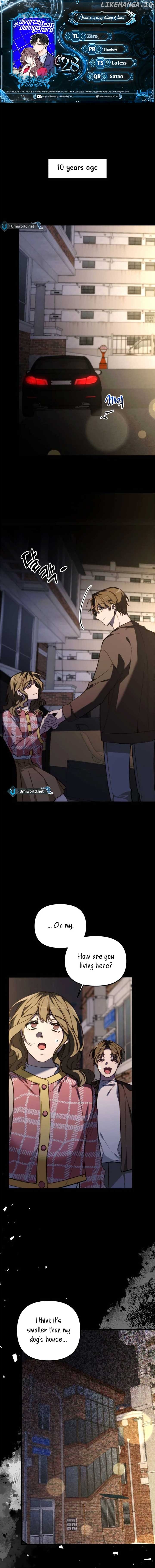 Divorce Is Easy, But Love Is Hard Chapter 28 - page 1